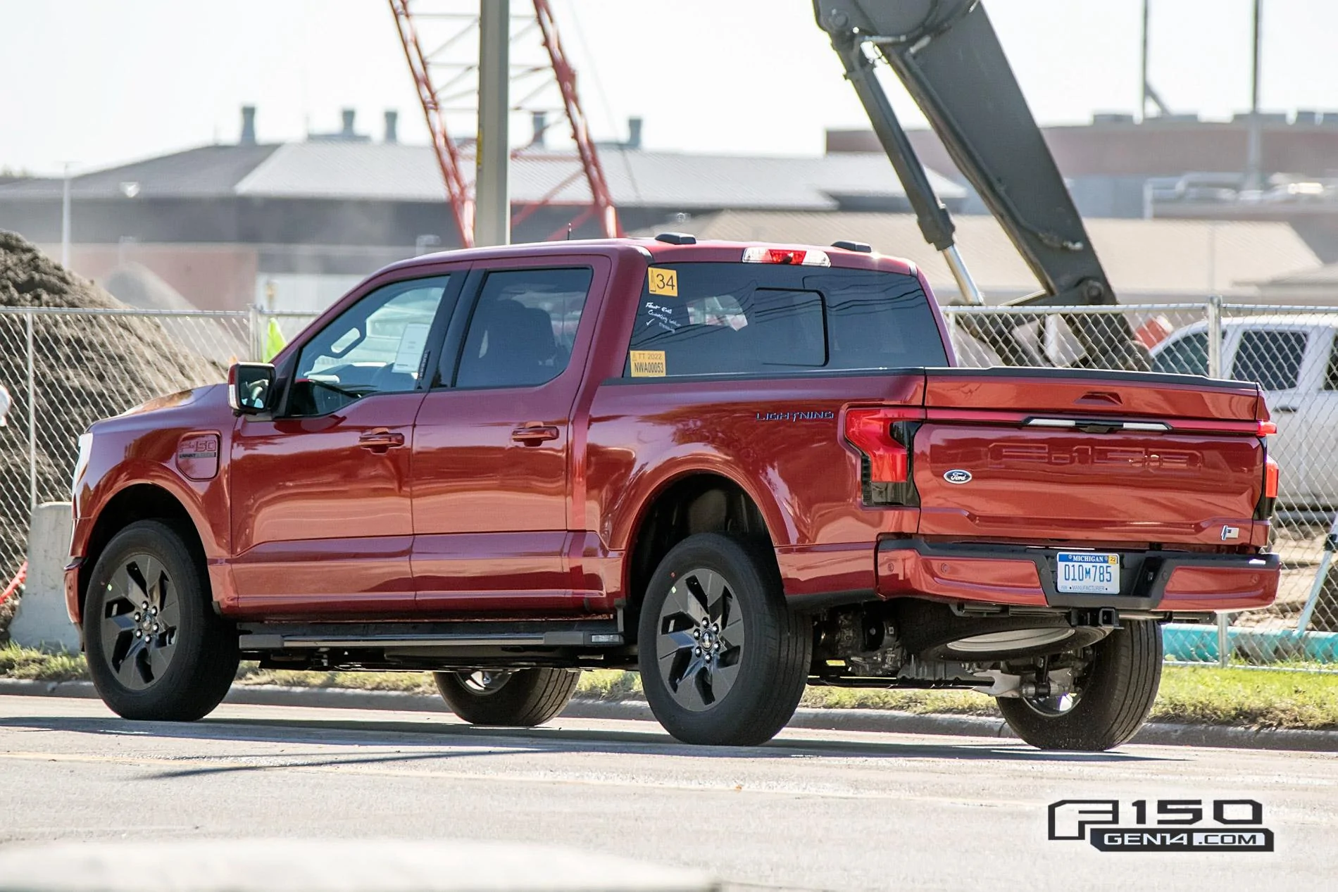 Ford F-150 Lightning RAPID RED F-150 Lightning Photos & Club -2022-f150-lightning-lariat-ev-pickup-truck-10-jpg