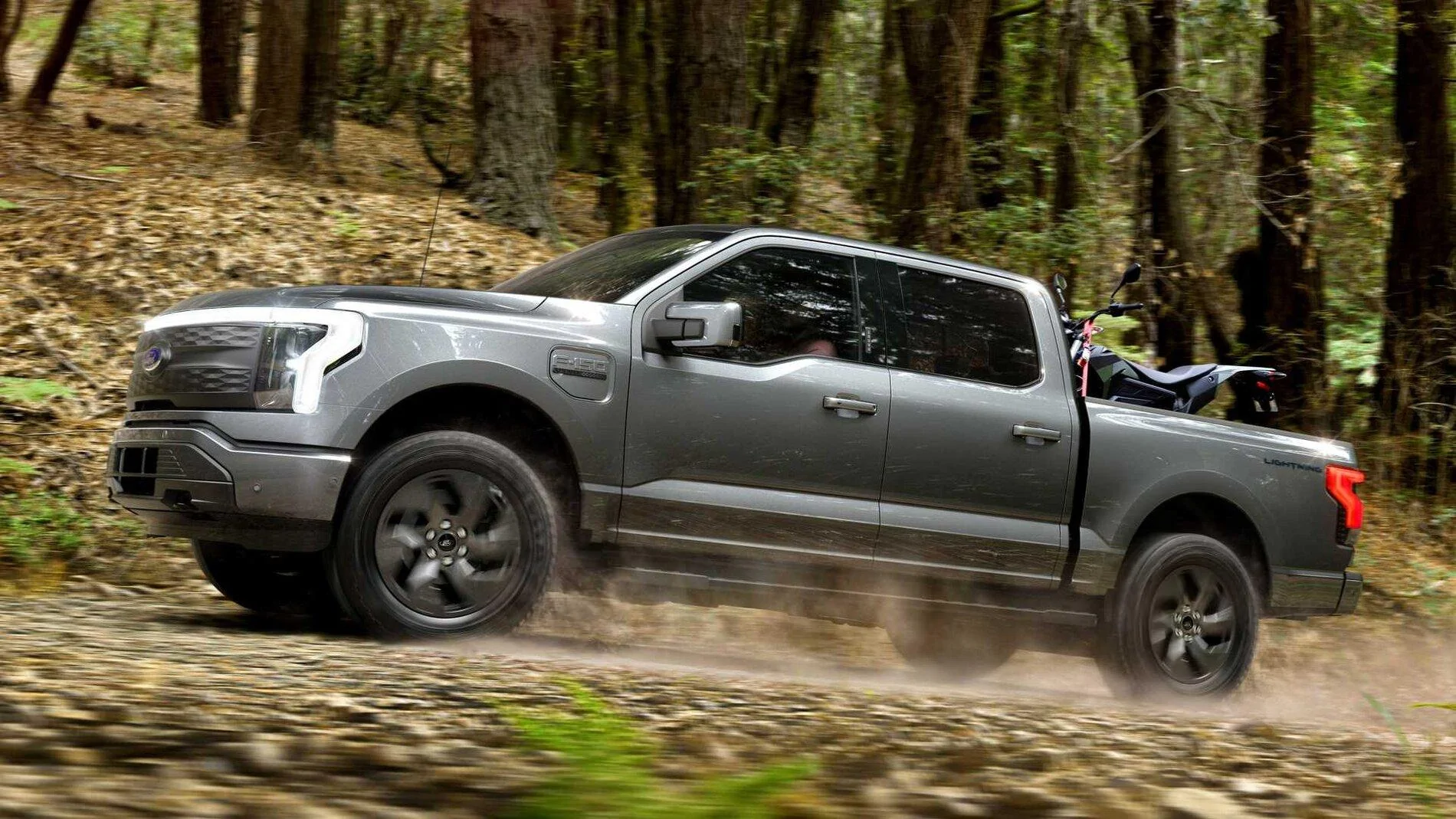 Ford F-150 Lightning CARBONIZED GRAY F-150 Lightning Photos & Club 2022-ford-f-150-lightning-side-vi