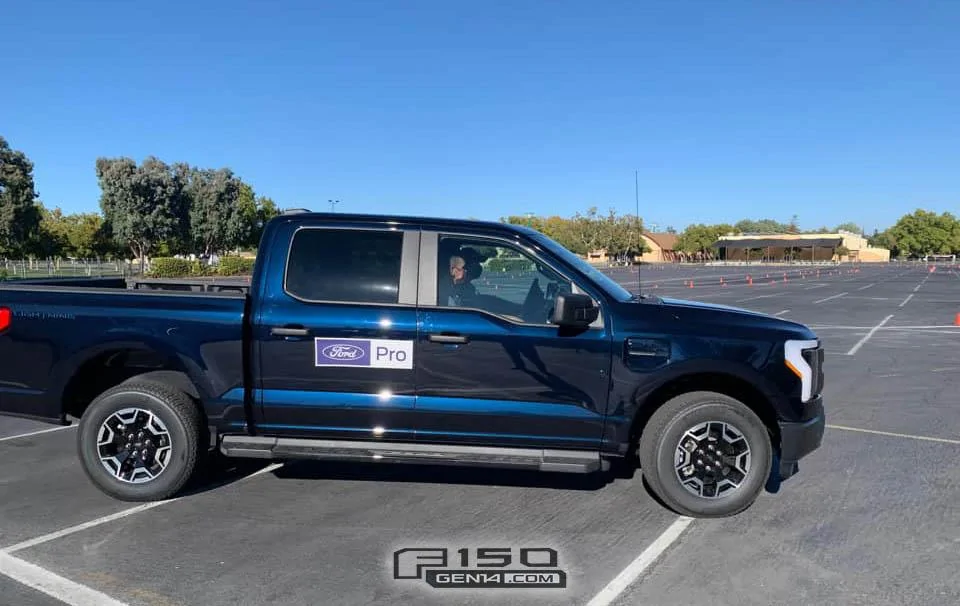 Ford F-150 Lightning ANTIMATTER BLUE F-150 Lightning Photos & Club 2022 F-150 Lightning PRO
