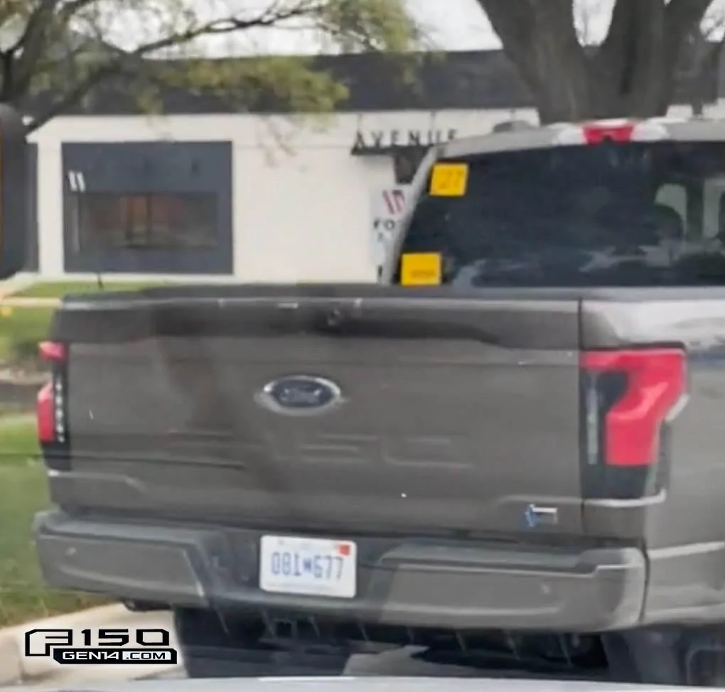 Ford F-150 Lightning STONE GRAY F-150 Lightning Photos & Club Stone Gray F-150 Lightning EV Pickup Truck 1