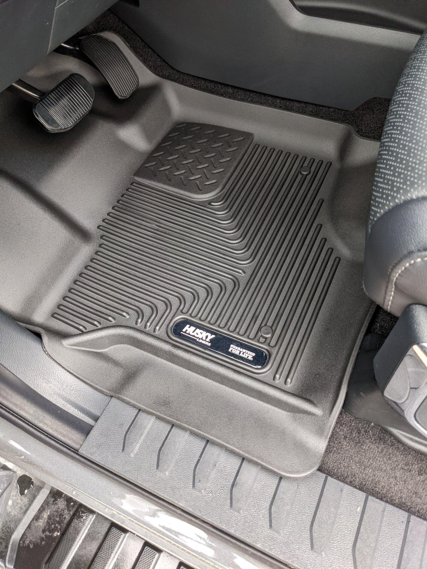 Ford F-150 Lightning Huskyliners X-act Contour Floor Mats PXL_20210818_221210539