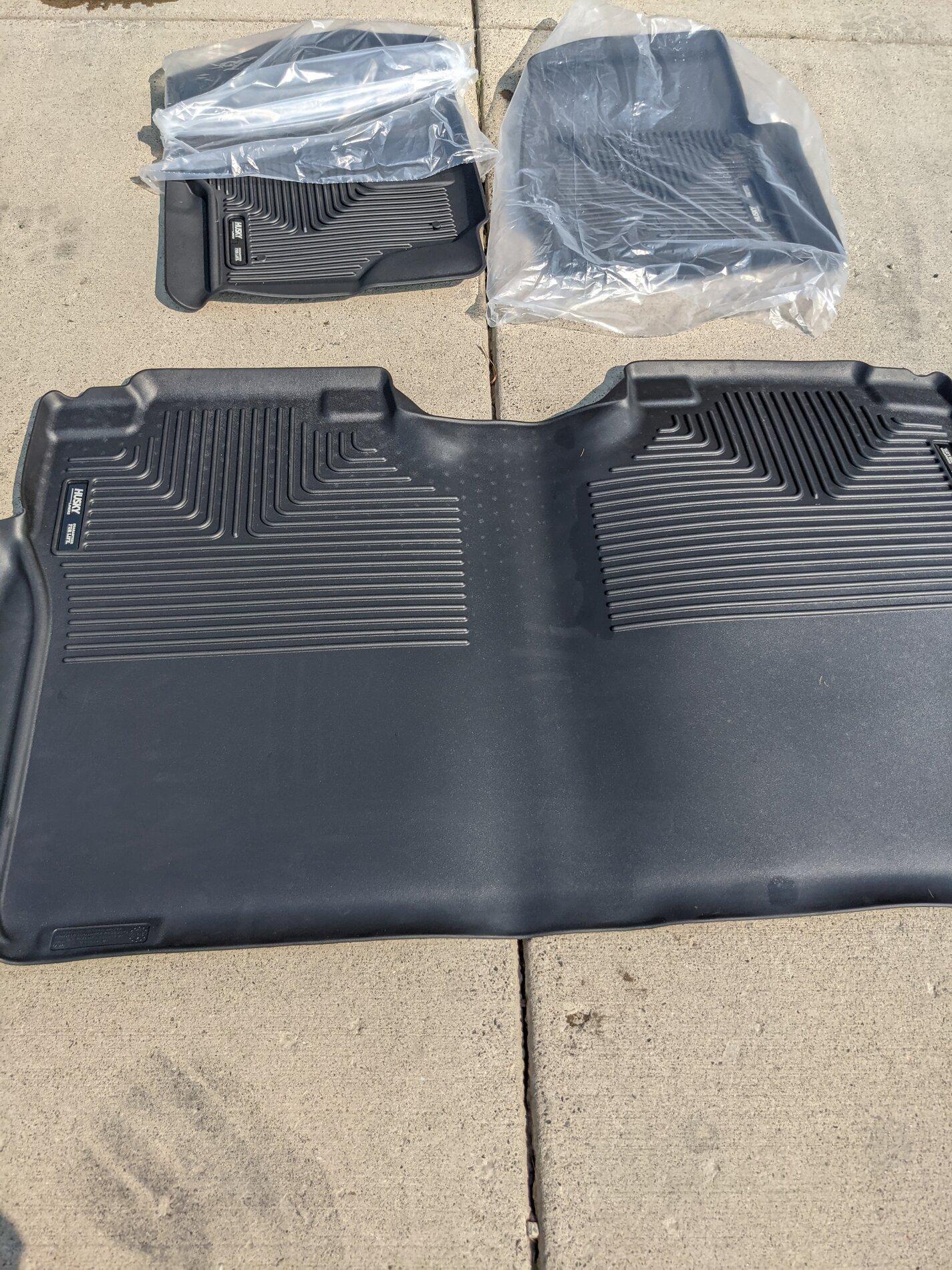 Ford F-150 Lightning Huskyliners X-act Contour Floor Mats PXL_20210905_211219757