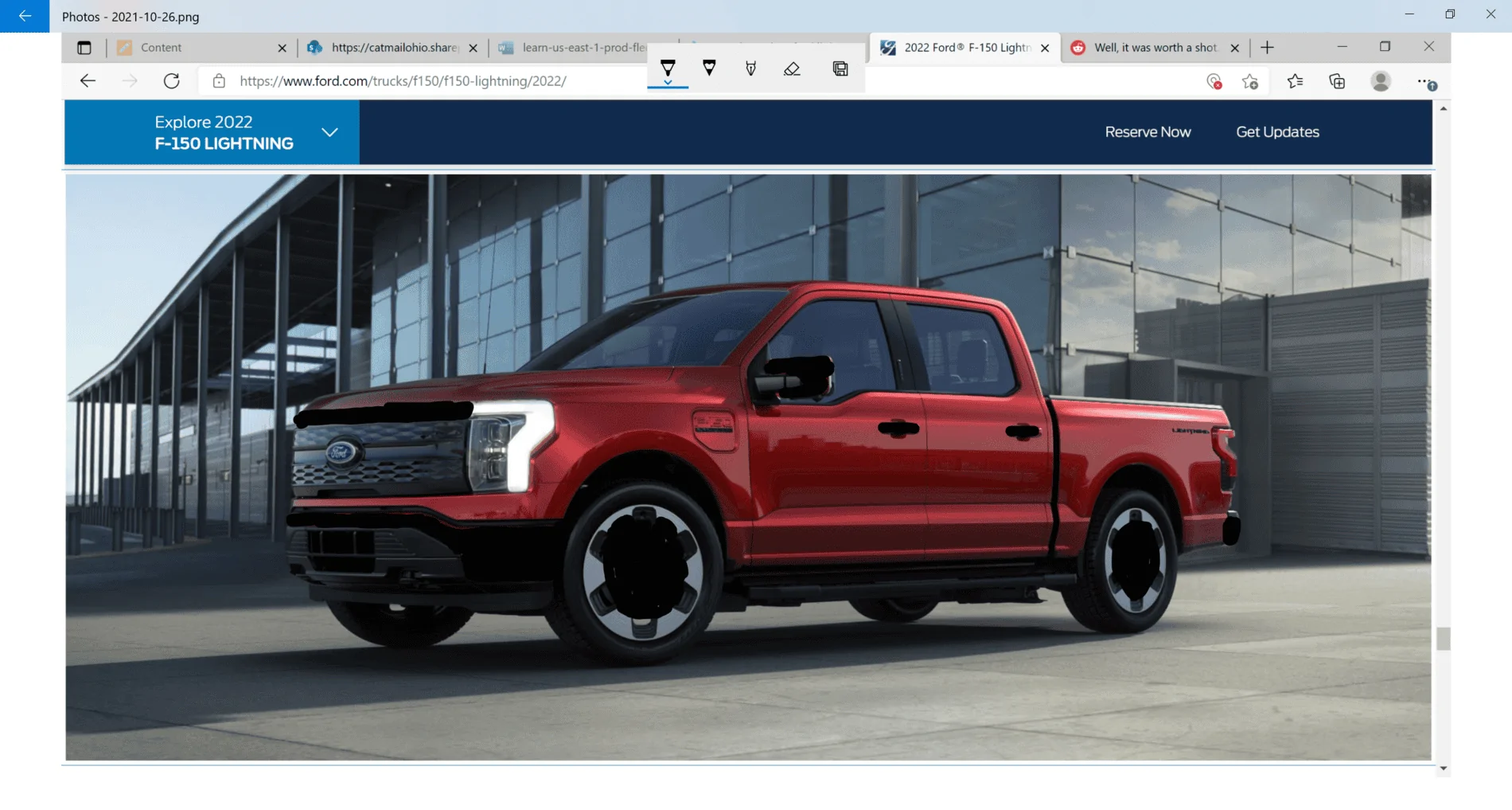 Ford F-150 Lightning RAPID RED F-150 Lightning Photos & Club 2021-10-26 (3)