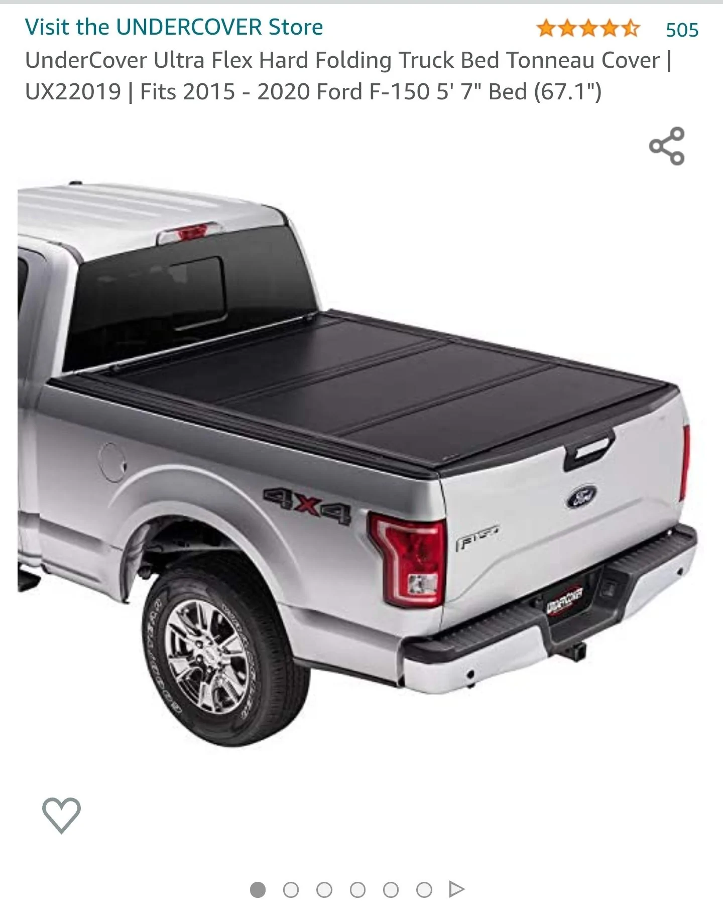 Ford F-150 Lightning 13th Gen Undercover flex with power tailgate Screenshot_20211027-111625_Amazon Shopping