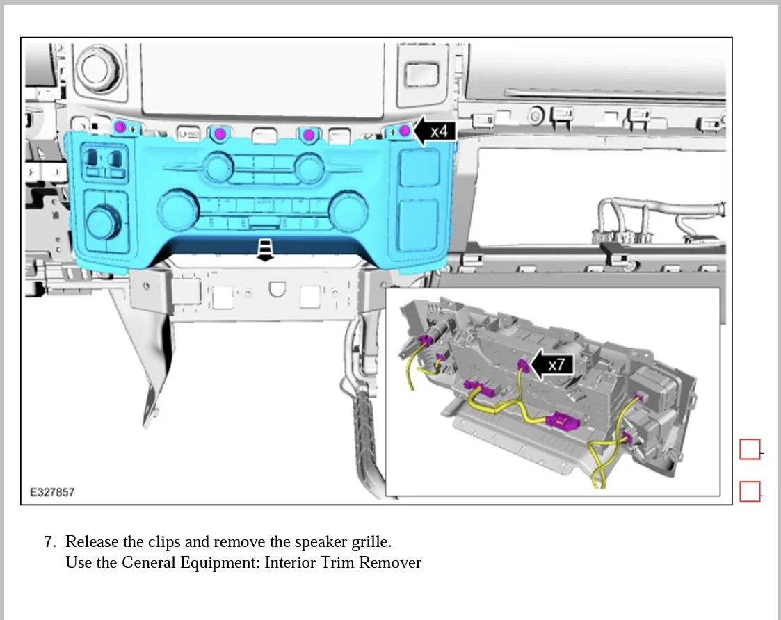 Ford F-150 Lightning Lower dash panel removal ED68EC3B-72E5-4095-A10D-8341ACFEFCD6