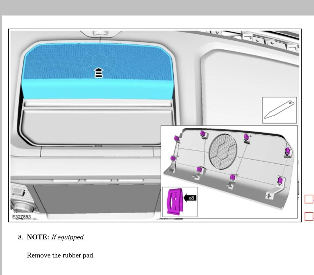 Ford F-150 Lightning Lower dash panel removal F5CFB240-A587-4B06-B0C2-42FFAFAD4355