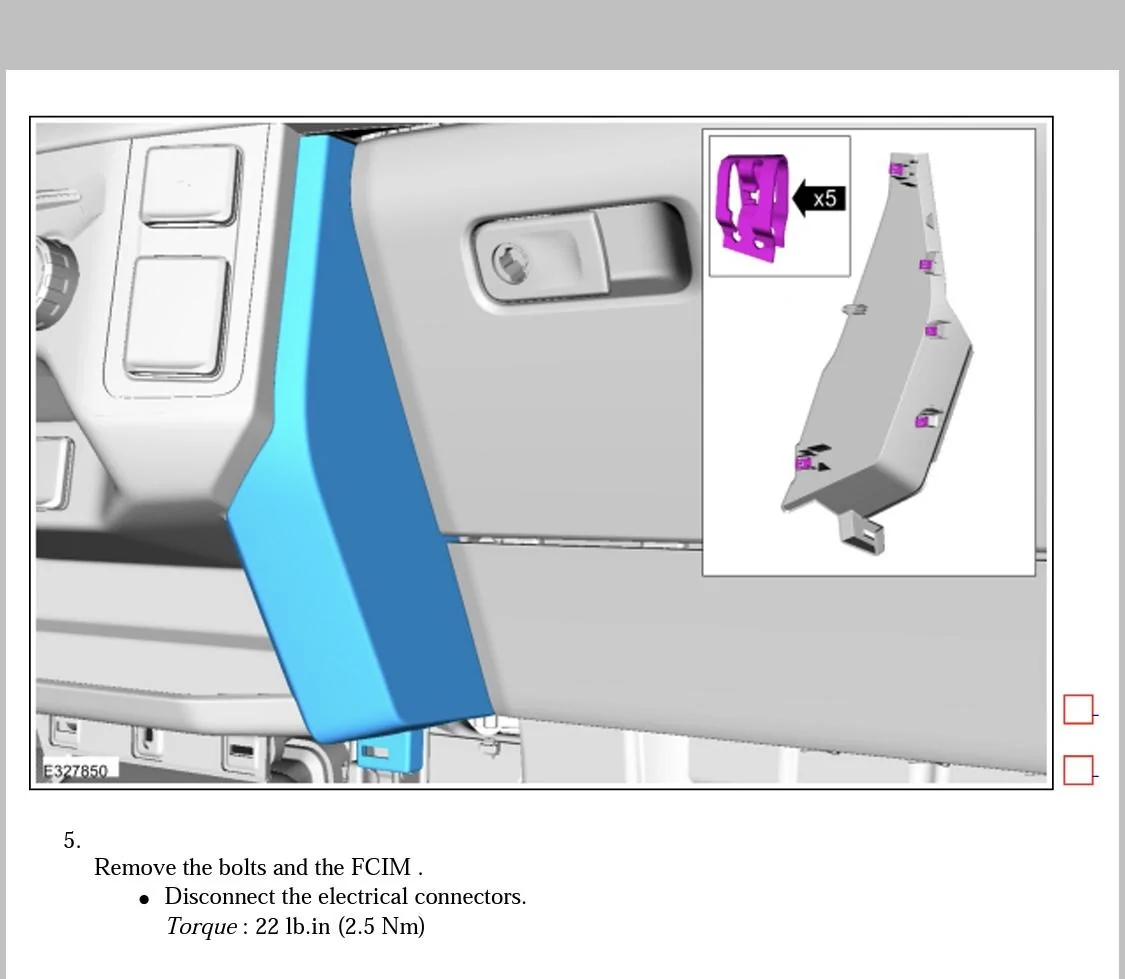 Ford F-150 Lightning Lower dash panel removal 94F47ED6-1294-48D5-B771-2CEAE6FD1DAD