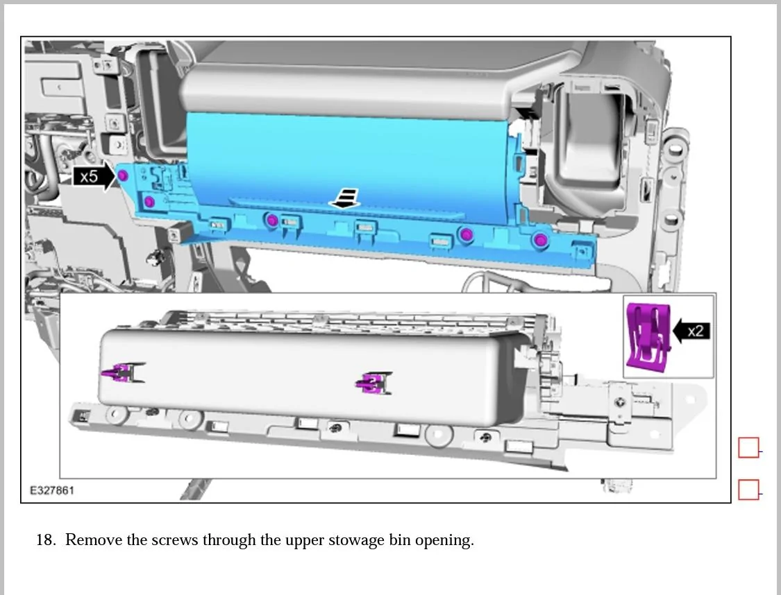 Ford F-150 Lightning Lower dash panel removal B0F12E10-895D-4586-B175-D0C4FC8411DD
