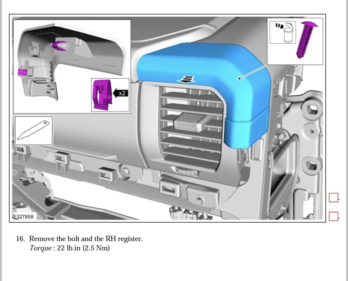 Ford F-150 Lightning Lower dash panel removal 03A4FDFE-DBFD-4187-9DE3-698E5BC23032