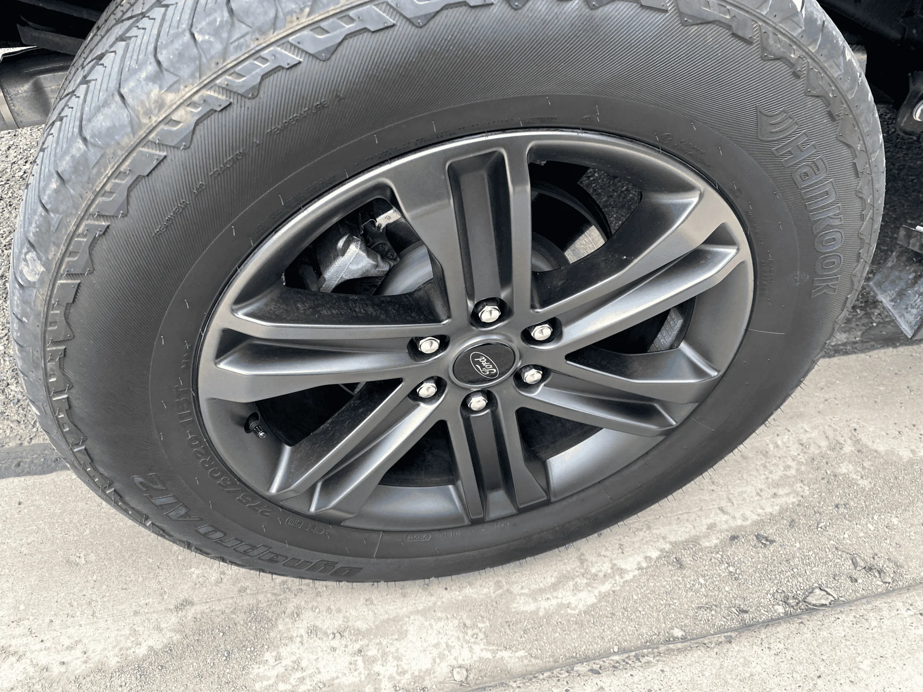 Ford F-150 Lightning 20" Sport wheels and tires IMG_7817