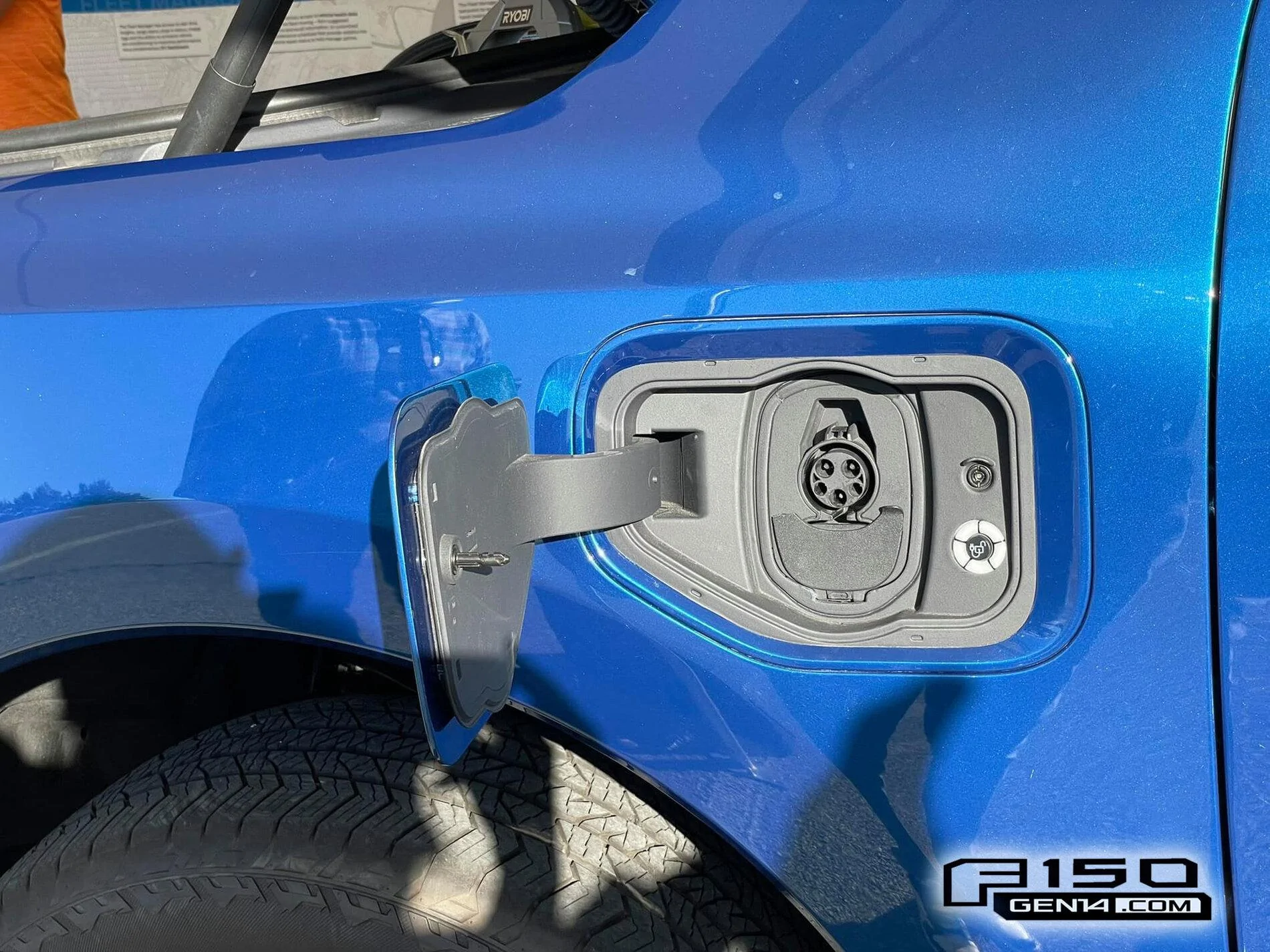 Ford F-150 Lightning ATLAS BLUE F-150 Lightning Photos & Club Atlast Blue F150 Lightning Lariat Pickup Truck 1