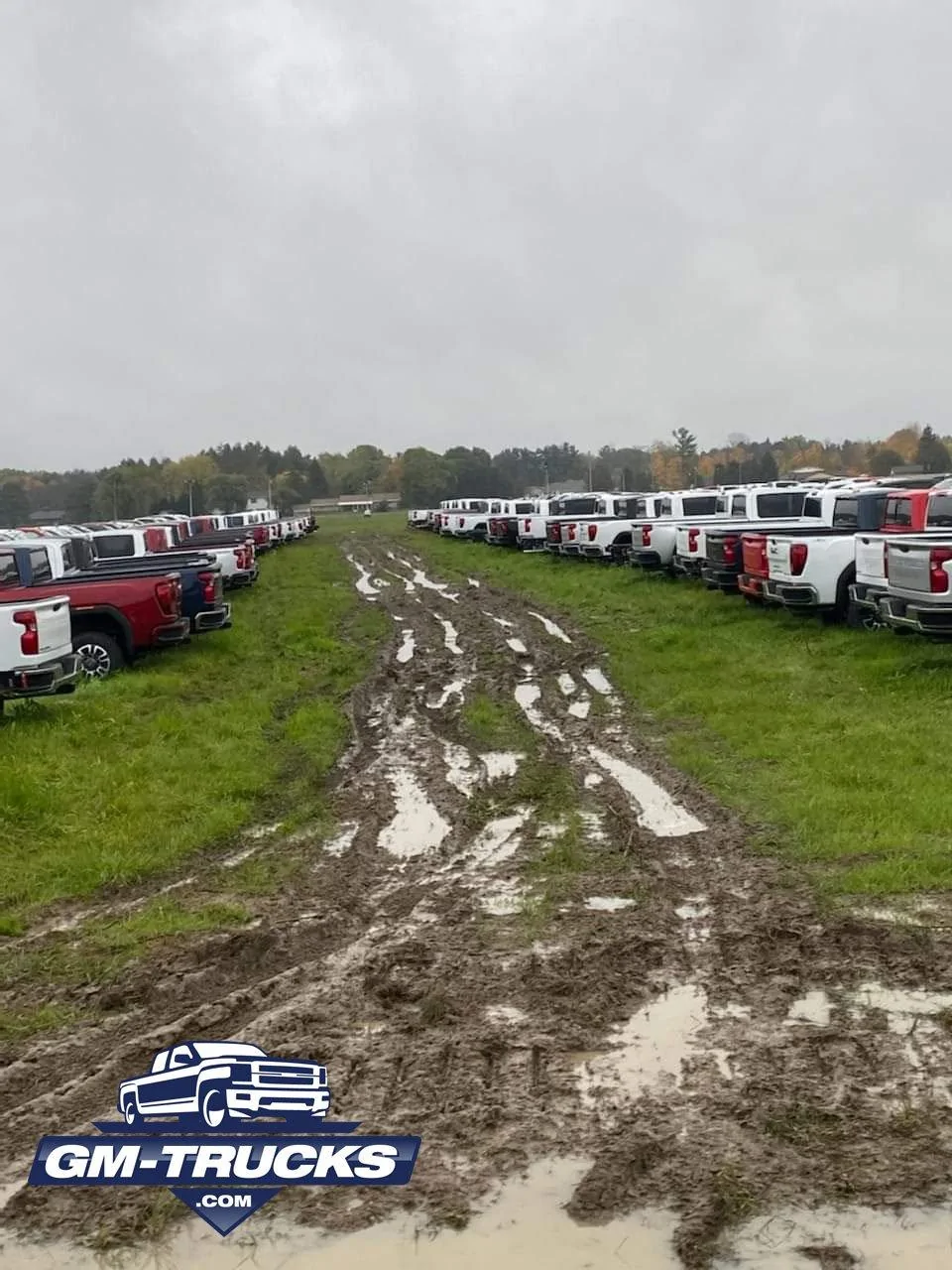 Ford F-150 Lightning General Motors' Abhorrent Storage of Unfinished Trucks FieldOfHDTrucks_4