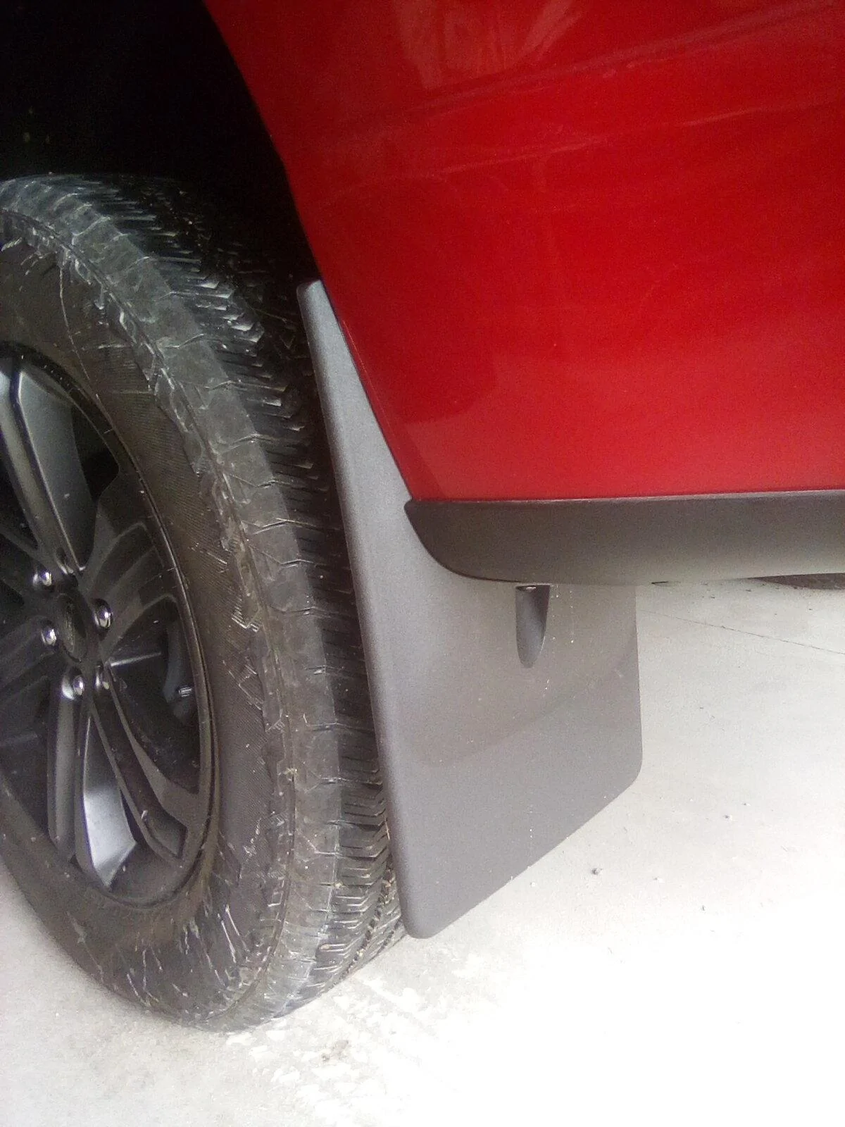Ford F-150 Lightning Ford hood deflector and molded splash guards IMG_20210930_140759