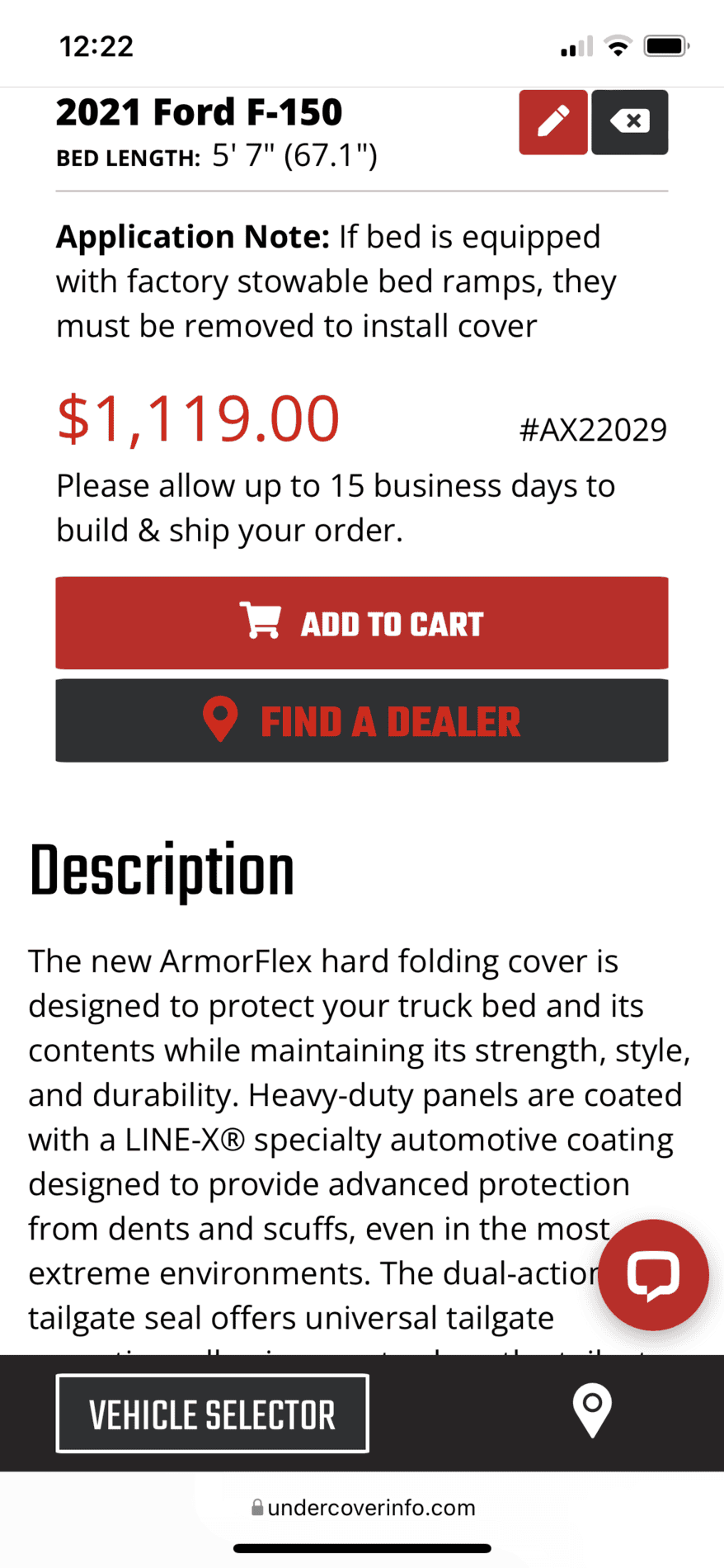Ford F-150 Lightning Armor Flex Tonneau Cover BNIB F4564C79-EE12-4AD9-AA78-F896C8A00117
