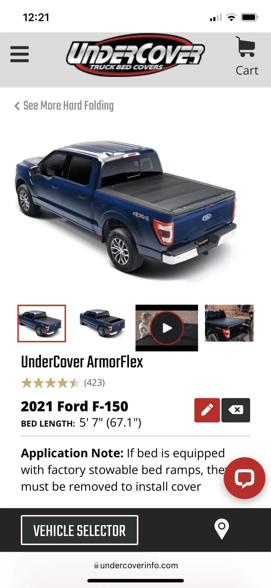 Ford F-150 Lightning Armor Flex Tonneau Cover BNIB F71DC0F0-EB36-4319-BC1F-E4733F2B0586