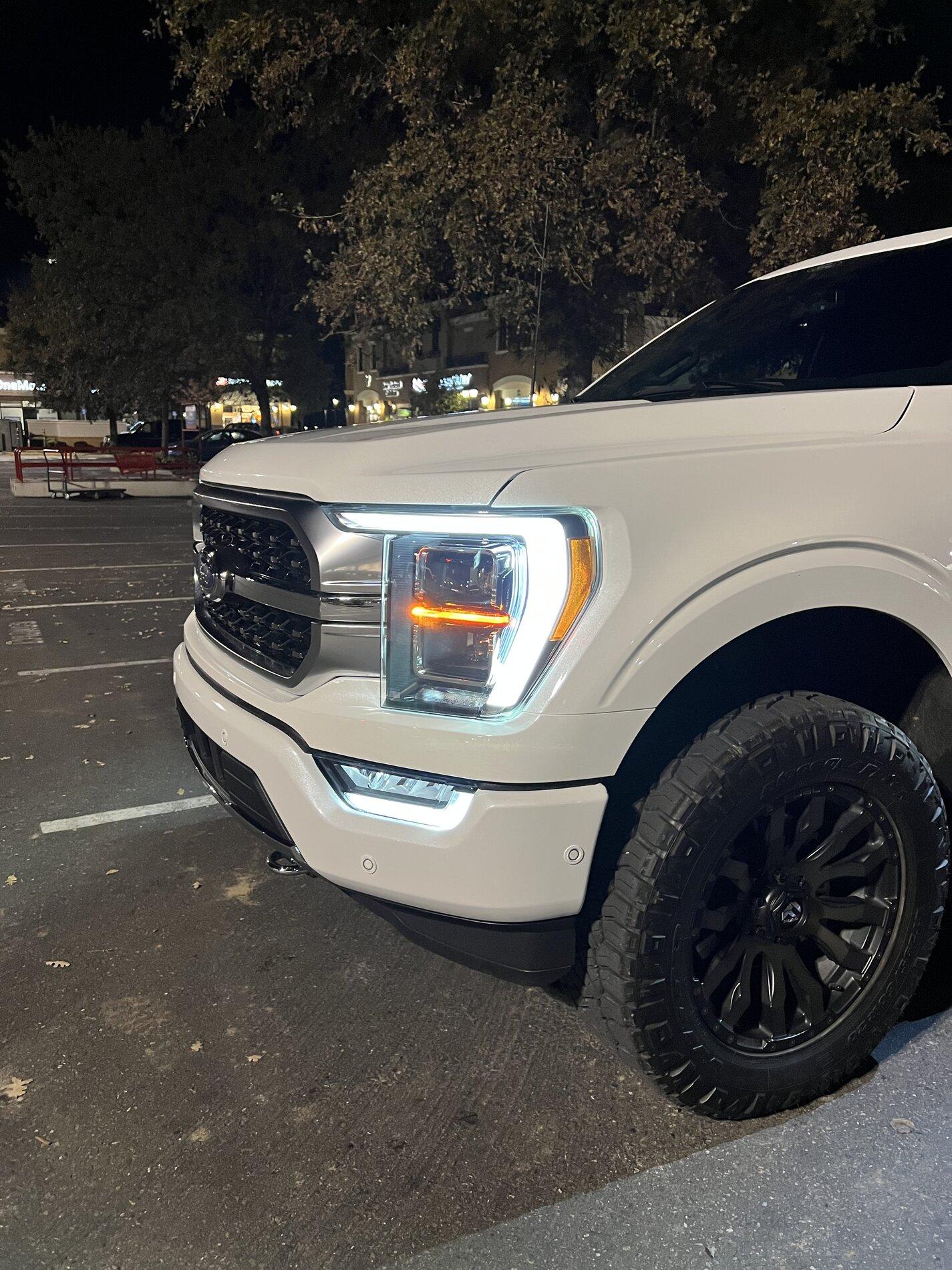 Ford F-150 Lightning DRL LED Bar brightness boosted using Forscan B5CA3319-FC58-46D2-A28F-A979749C9509
