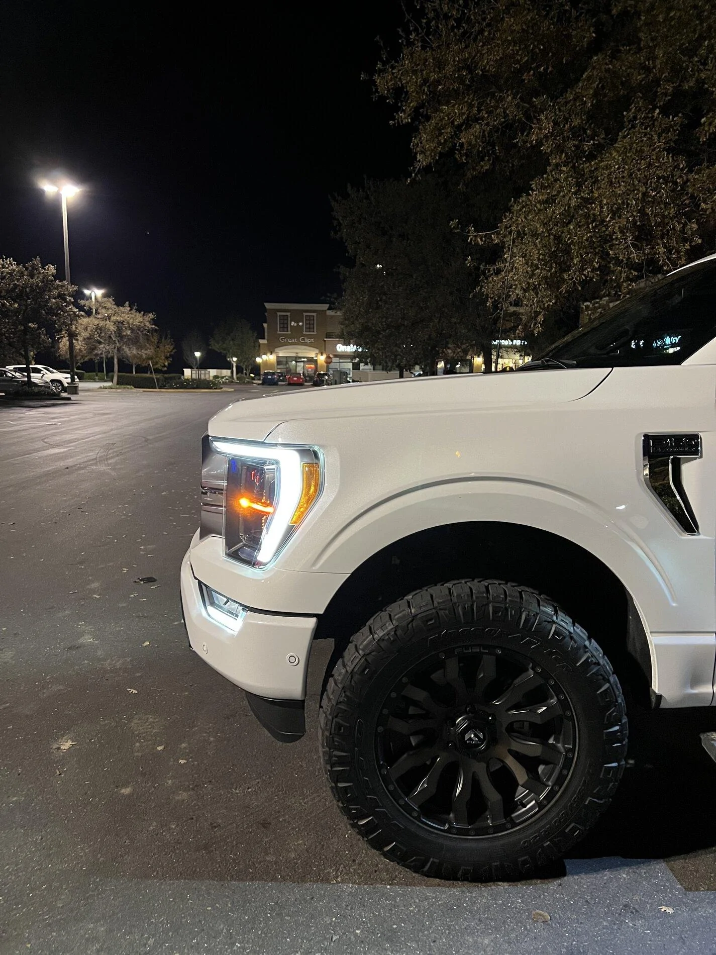 Ford F-150 Lightning DRL LED Bar brightness boosted using Forscan 660BEEC6-F09A-40F4-8C84-2F7AC9476C7E