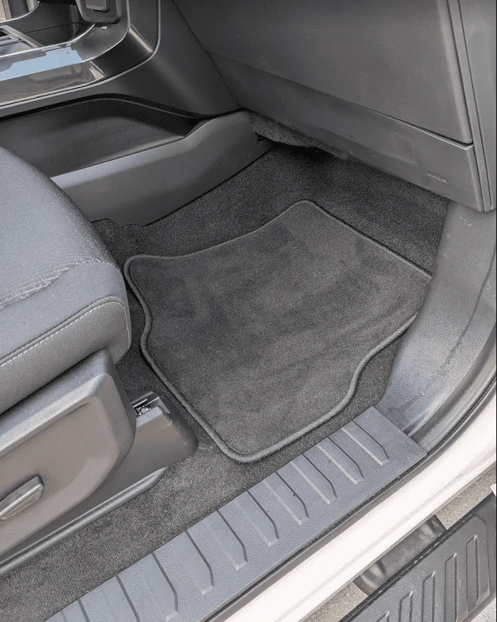 Ford F-150 Lightning WeatherTech HP Floorliners Installed 1639232403587