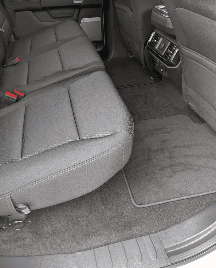 Ford F-150 Lightning WeatherTech HP Floorliners Installed 1639232435352