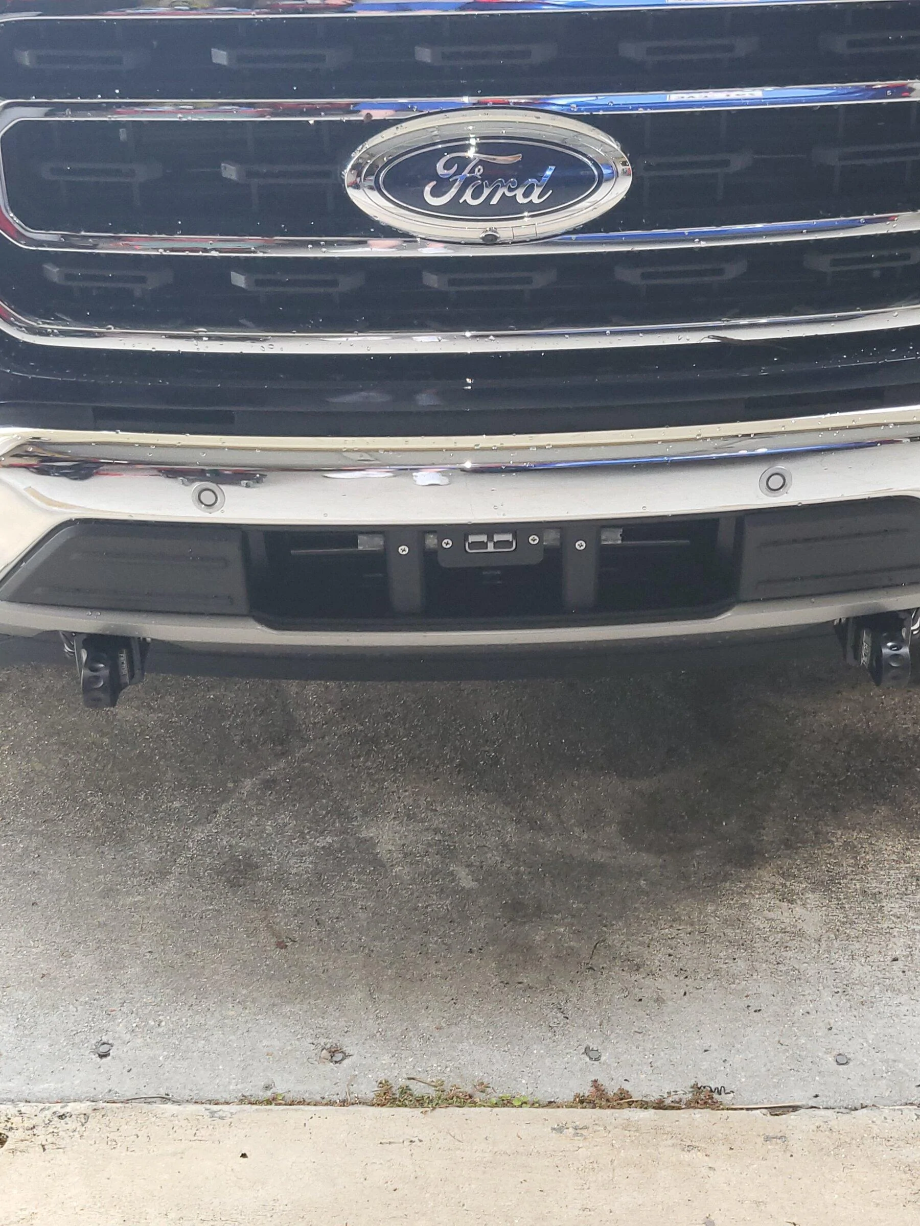 Ford F-150 Lightning Any product to convert front tow hook to hitch receiver? 20211211_123915