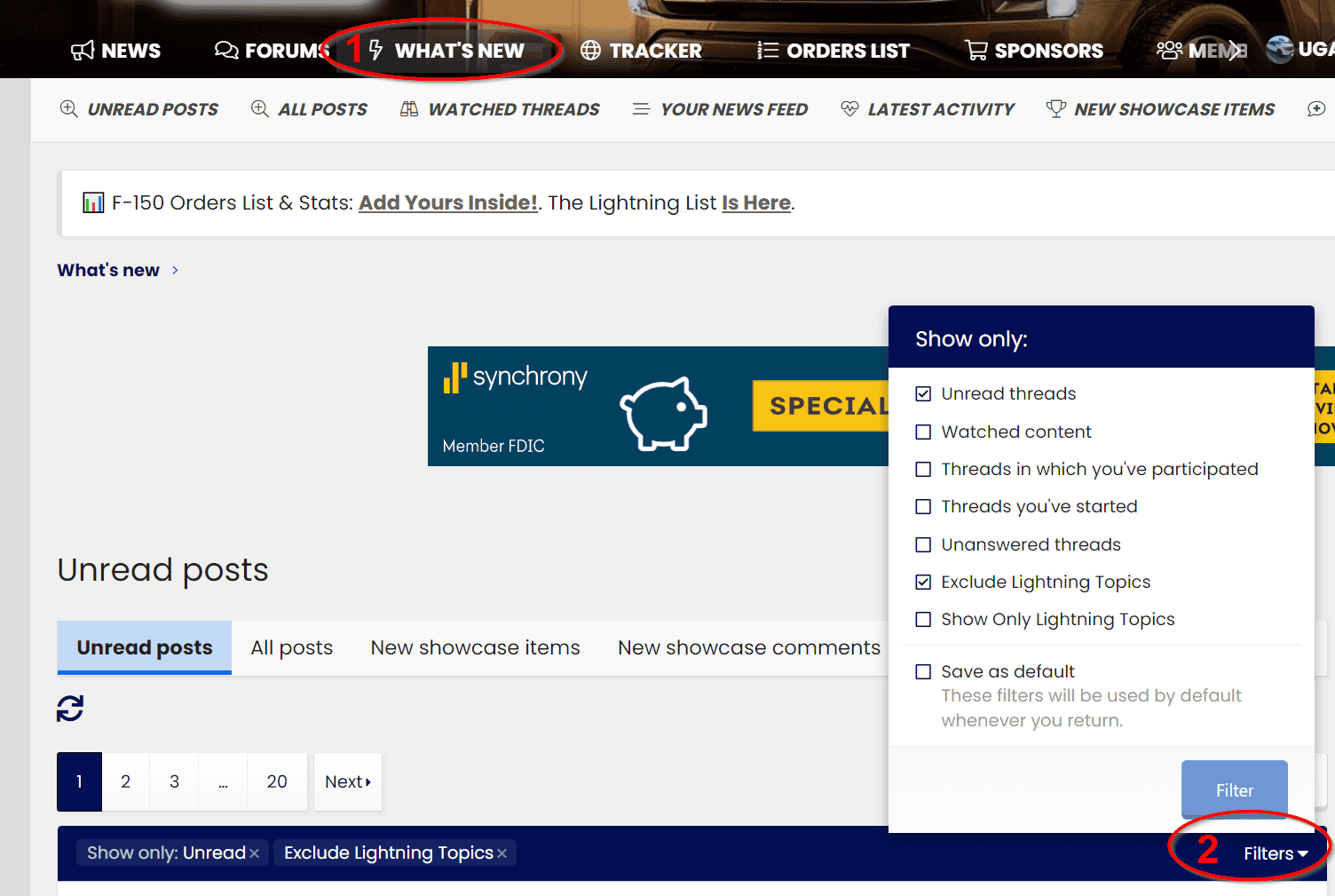 Ford F-150 Lightning Disable "Similar Threads" 1639701416301
