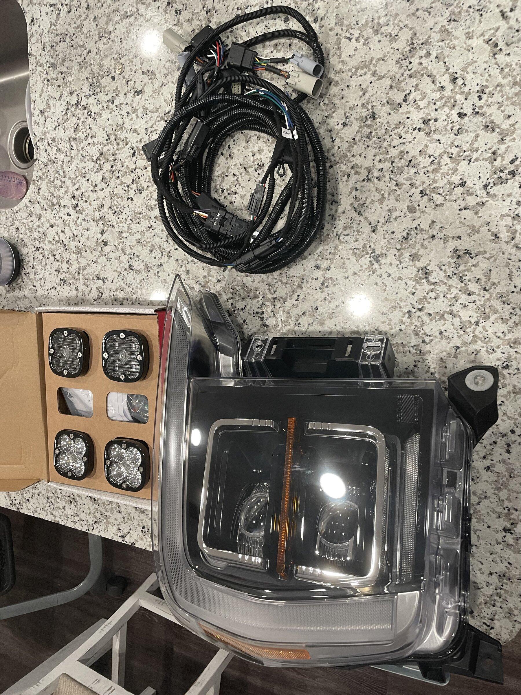 Ford F-150 Lightning $2500 2021 F150 LED headlight/taillight PR combo w/Baja Designs fog light kit F298B4C4-6CB2-45C6-9046-066143A1EA41
