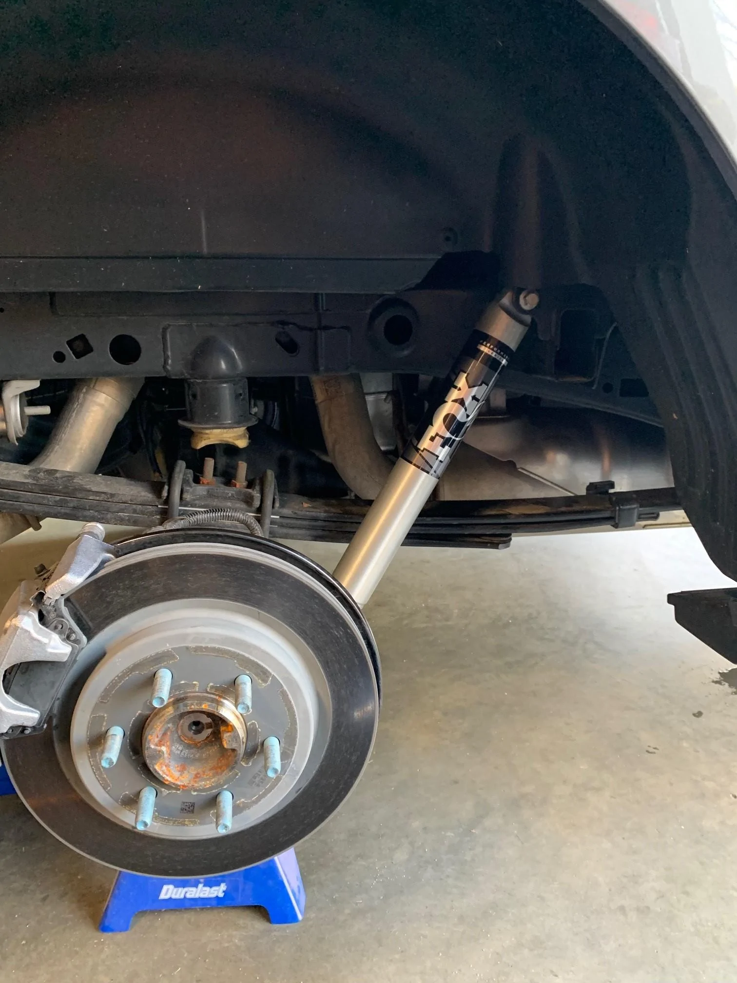 Ford F-150 Lightning Rear Shock Upgrade Help fox