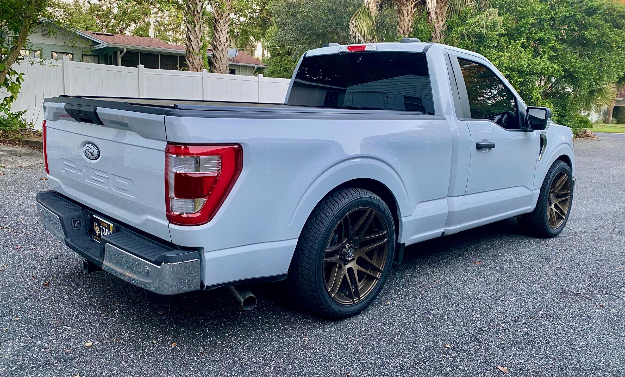 Ford F-150 Lightning Bronze rims on space white F150? IMG_3154