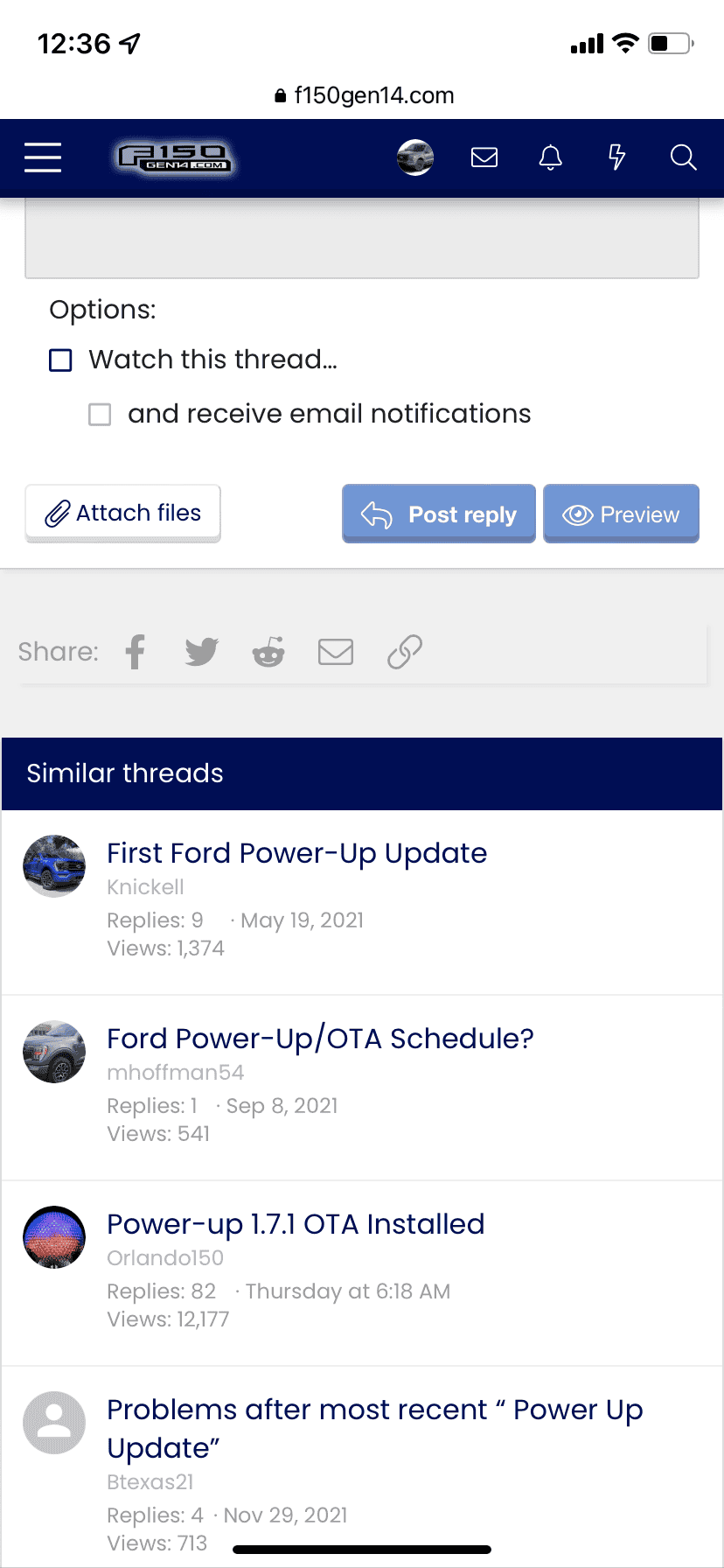 Ford F-150 Lightning Disable "Similar Threads" 15B99A1E-F371-4656-BFD8-9B5CE5F16E66