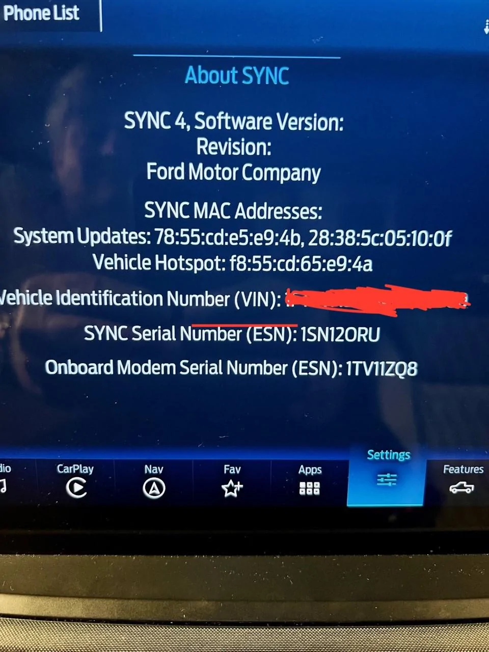 Ford F-150 Lightning Software Update Preferences not working? about sync