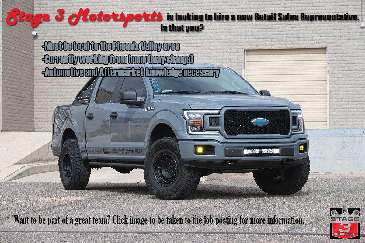 Ford F-150 Lightning Stage 3 is Hiring! Hiring draft 2