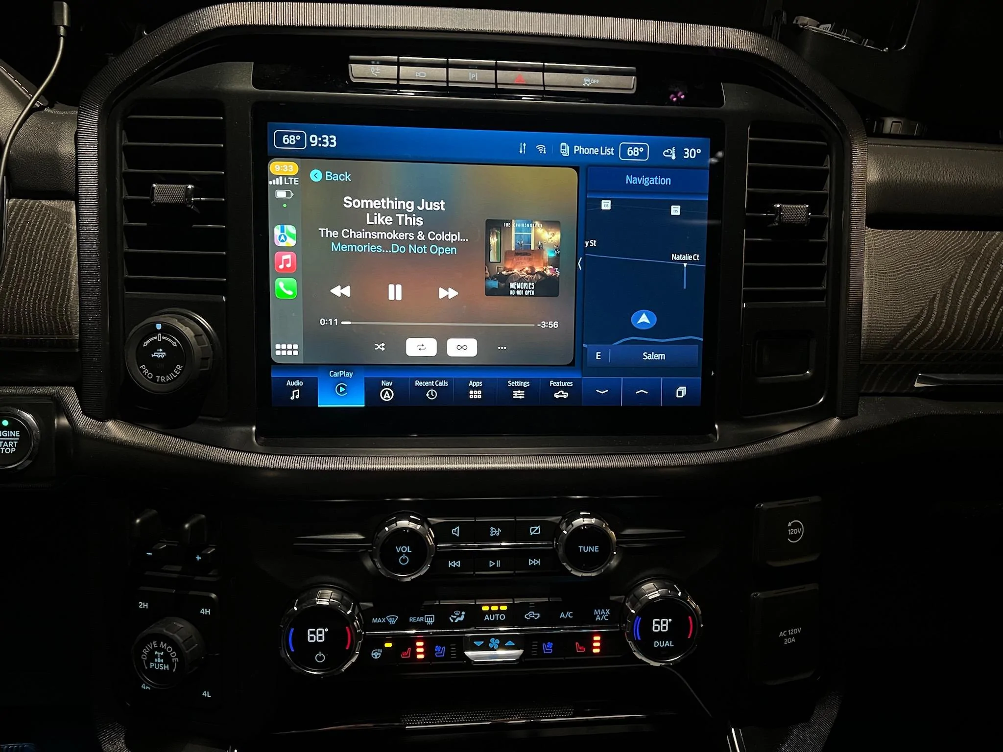 Ford F-150 Lightning 2022 MISSING FEATURES: Ambient Lighting & Differences In DEATC between 2021 and 2022 F-150s? IMG_9628