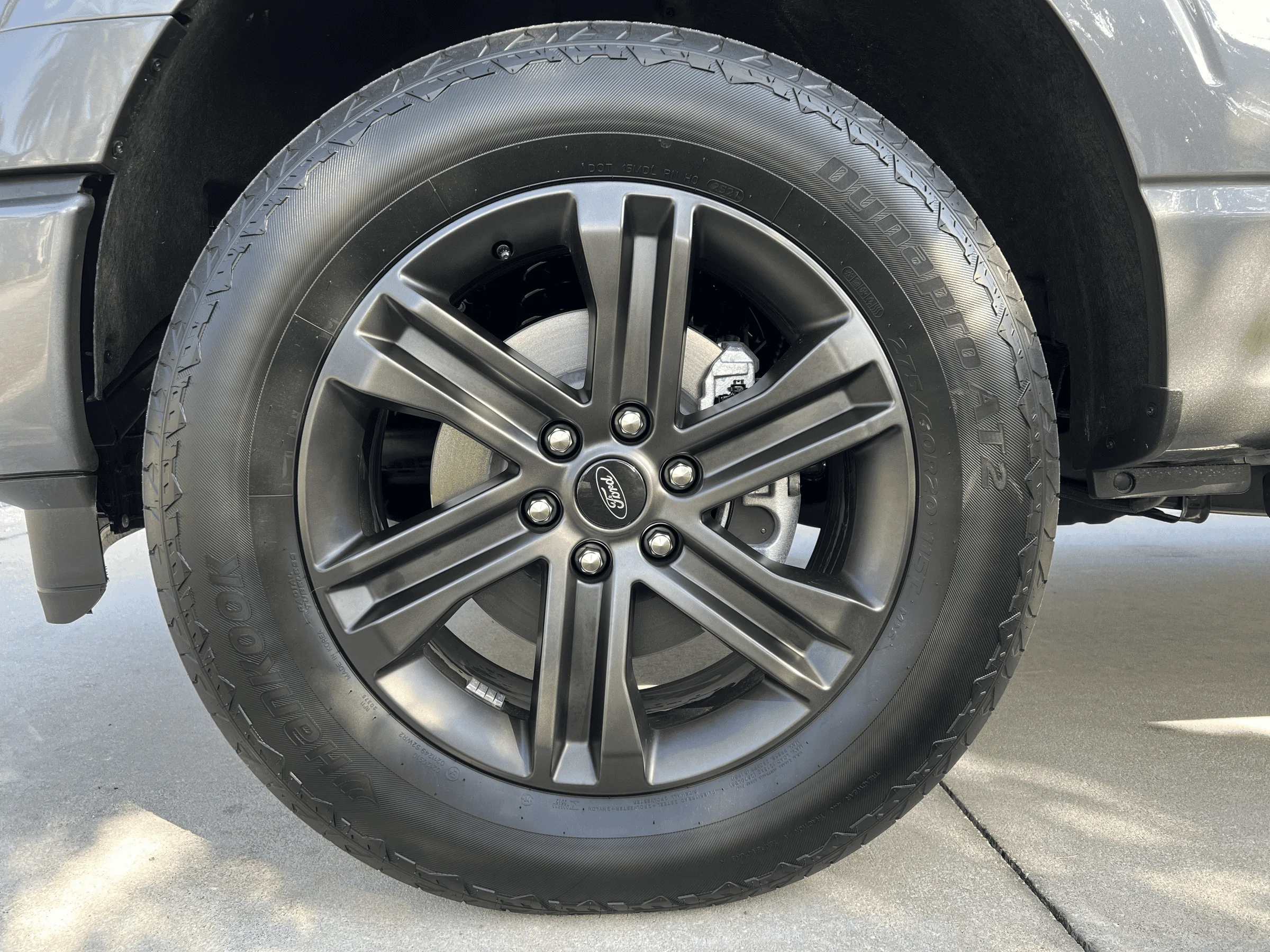 Ford F-150 Lightning HANKOOK DYNAPRO AT2 275/60R20 - New / 250 miles tempImageAOP0PS