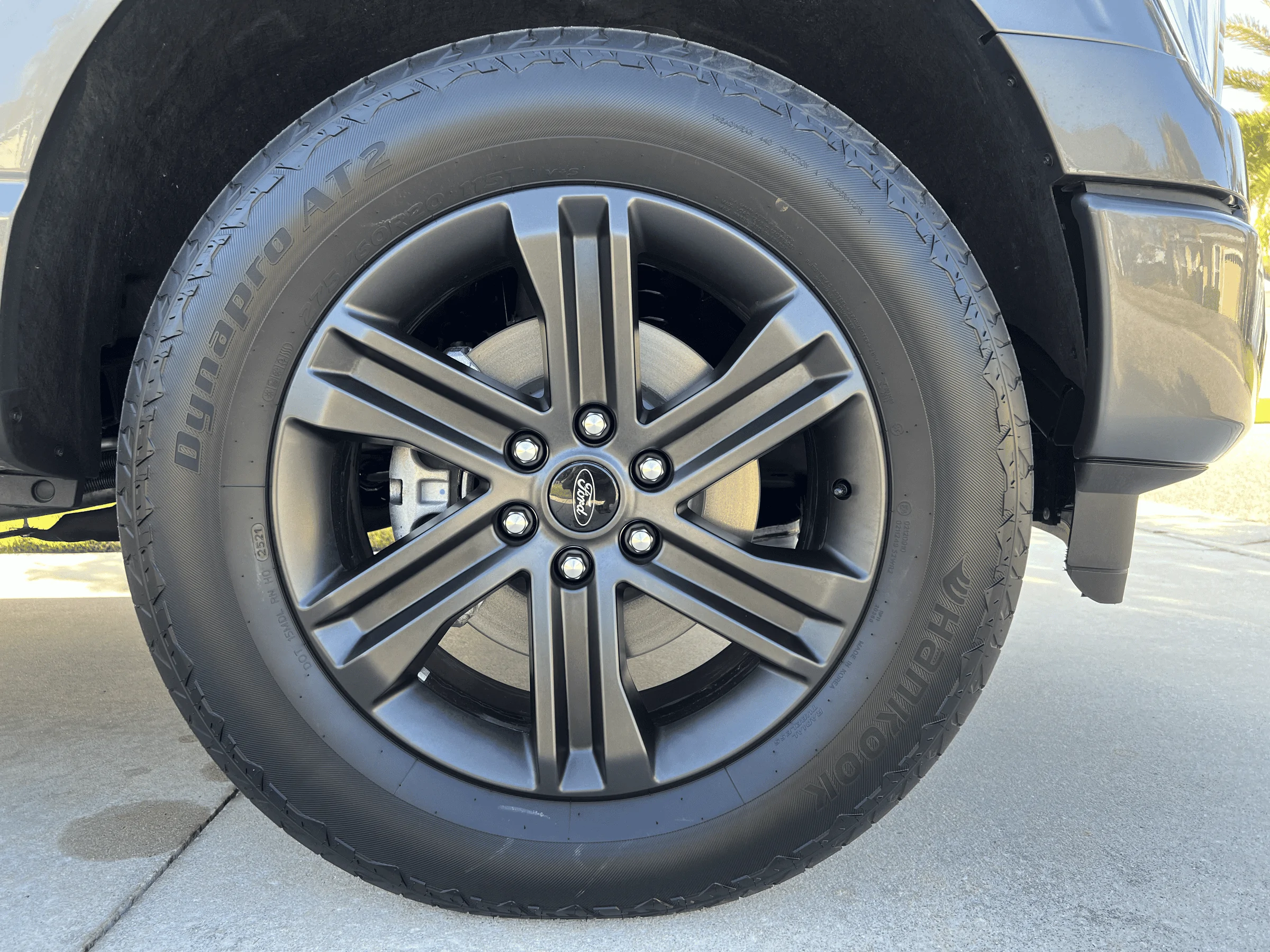 Ford F-150 Lightning HANKOOK DYNAPRO AT2 275/60R20 - New / 250 miles tempImageX7frzR