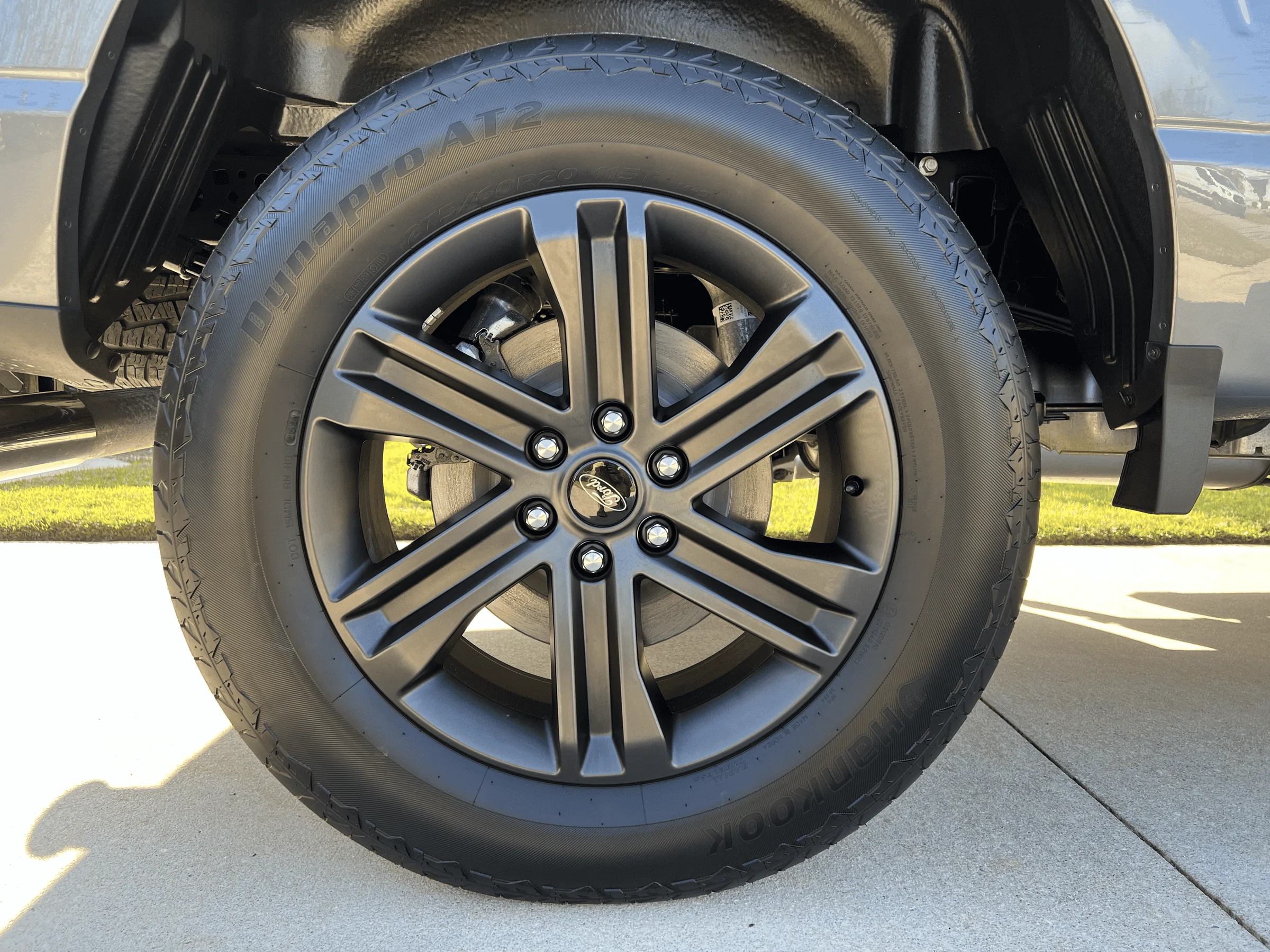 Ford F-150 Lightning HANKOOK DYNAPRO AT2 275/60R20 - New / 250 miles tempImage5oPmBc