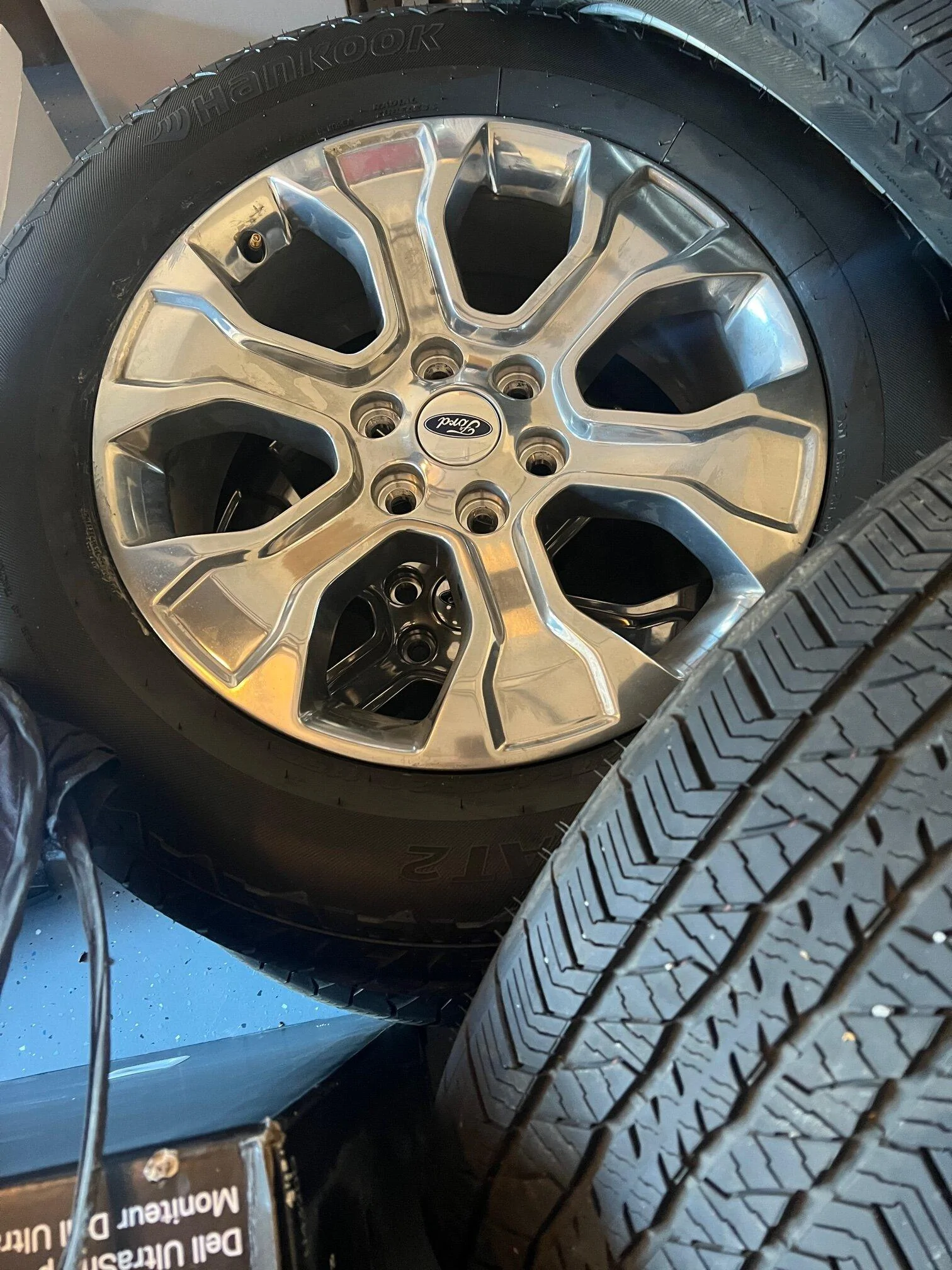 Ford F-150 Lightning 2021 F-150 Platinum Wheels and Hankook Tires IMG_4657