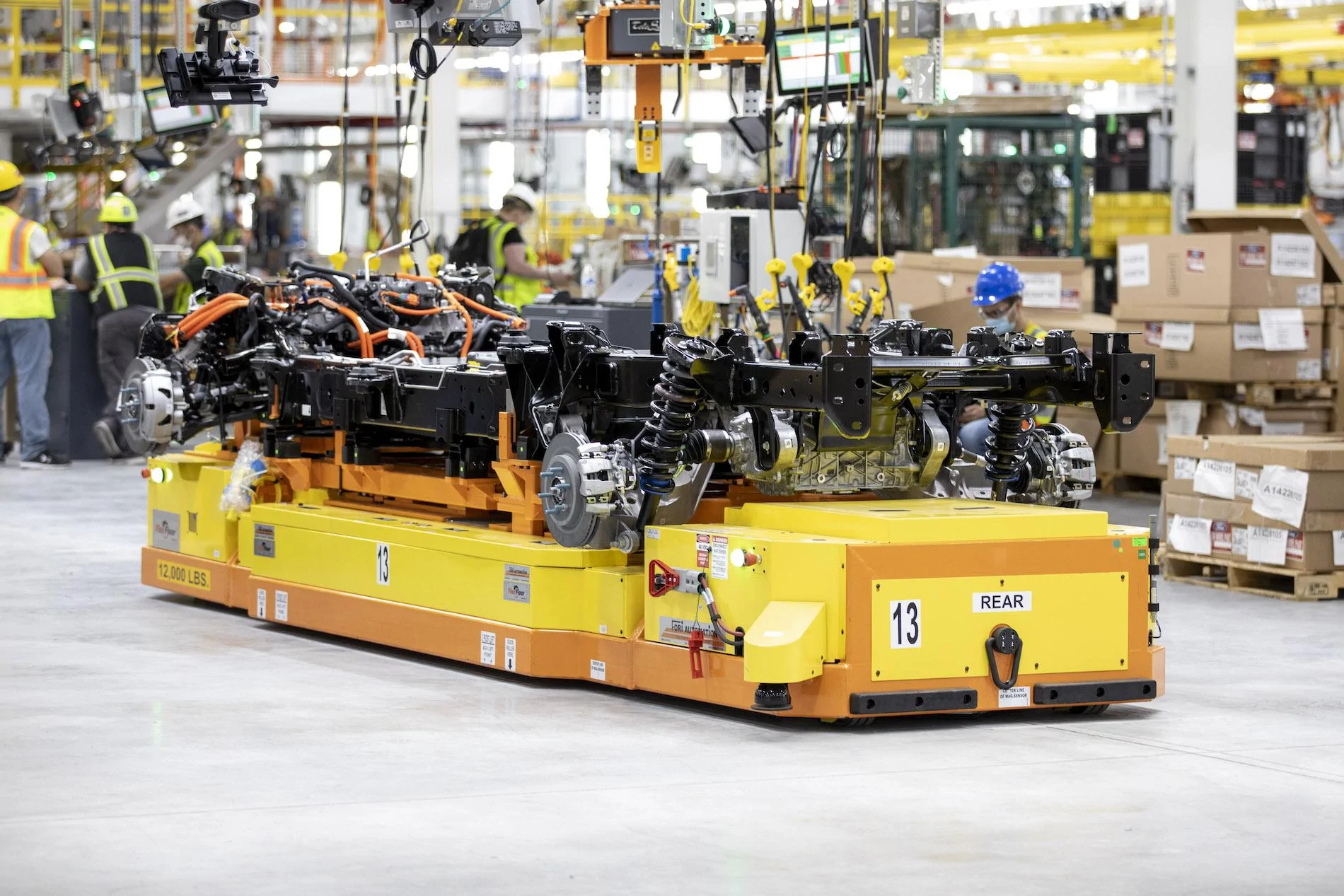 Ford F-150 Lightning Ford Doubling F-150 Lightning Production Capacity to 150,000 Per Year. Order Invitations Begin Thursday. REVC_14