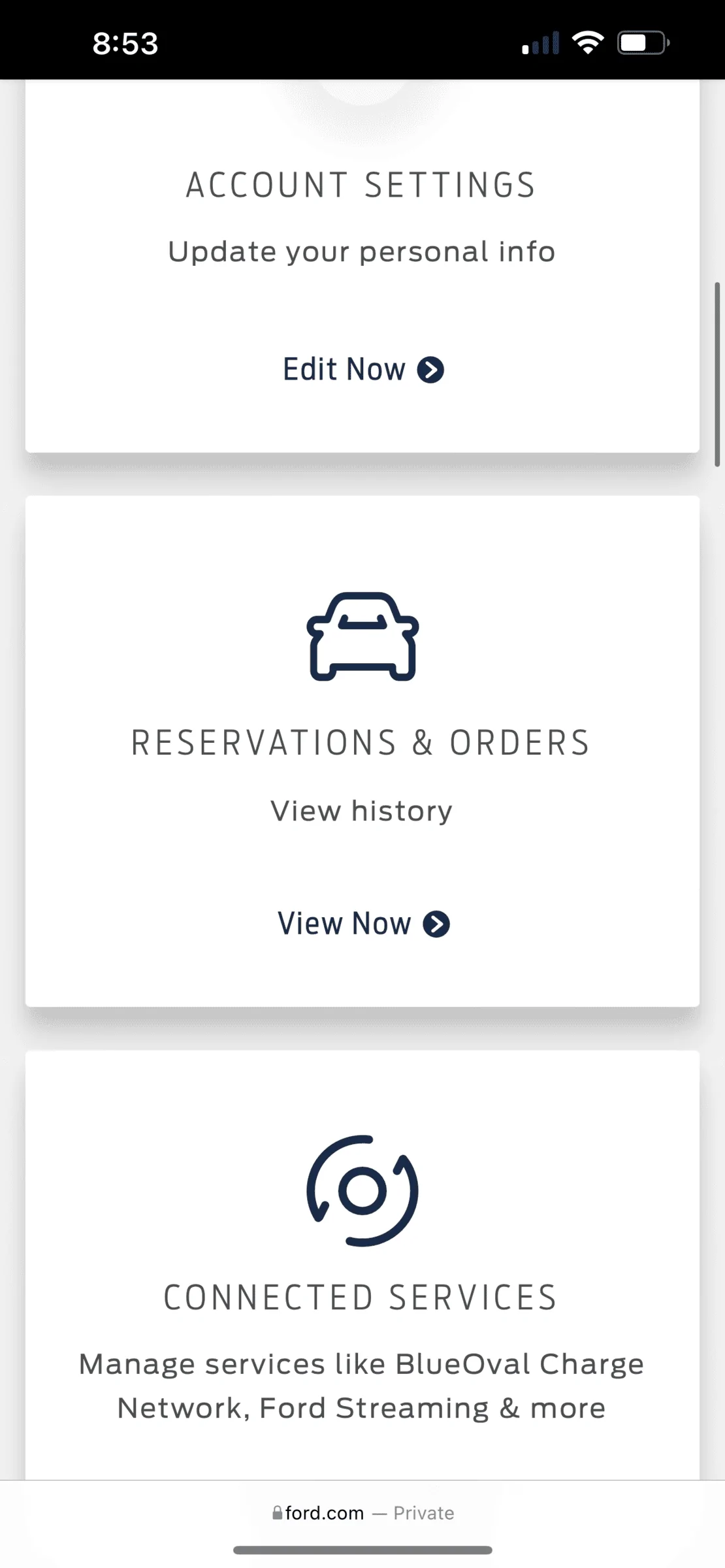 Ford F-150 Lightning No reservation when logging in? 126F513D-E474-4857-95B9-82396BA9C575