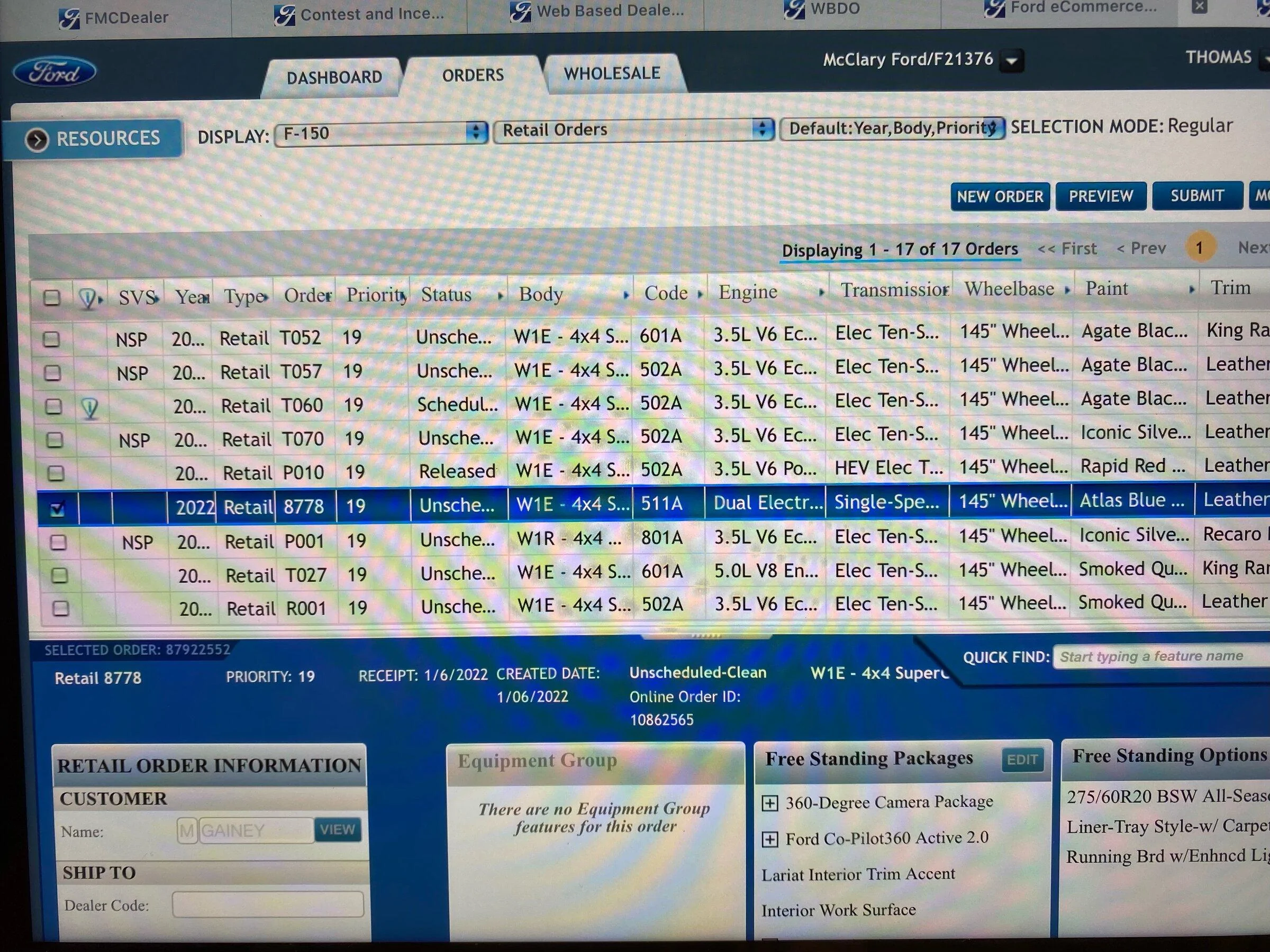 Ford F-150 Lightning Wave 1 Lightning Orders - Granger Ford A7FA5C26-C617-46EF-A036-BE3F1AE7C481