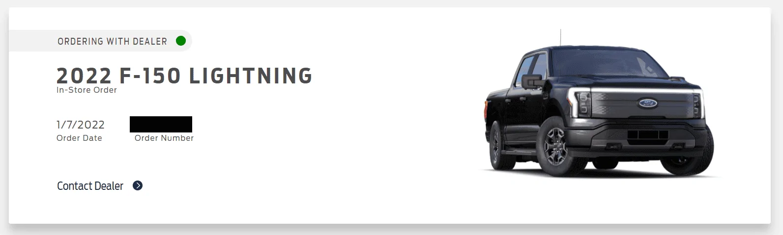 Ford F-150 Lightning Lightning - In-Person / At Dealer Order Process 1641584655804