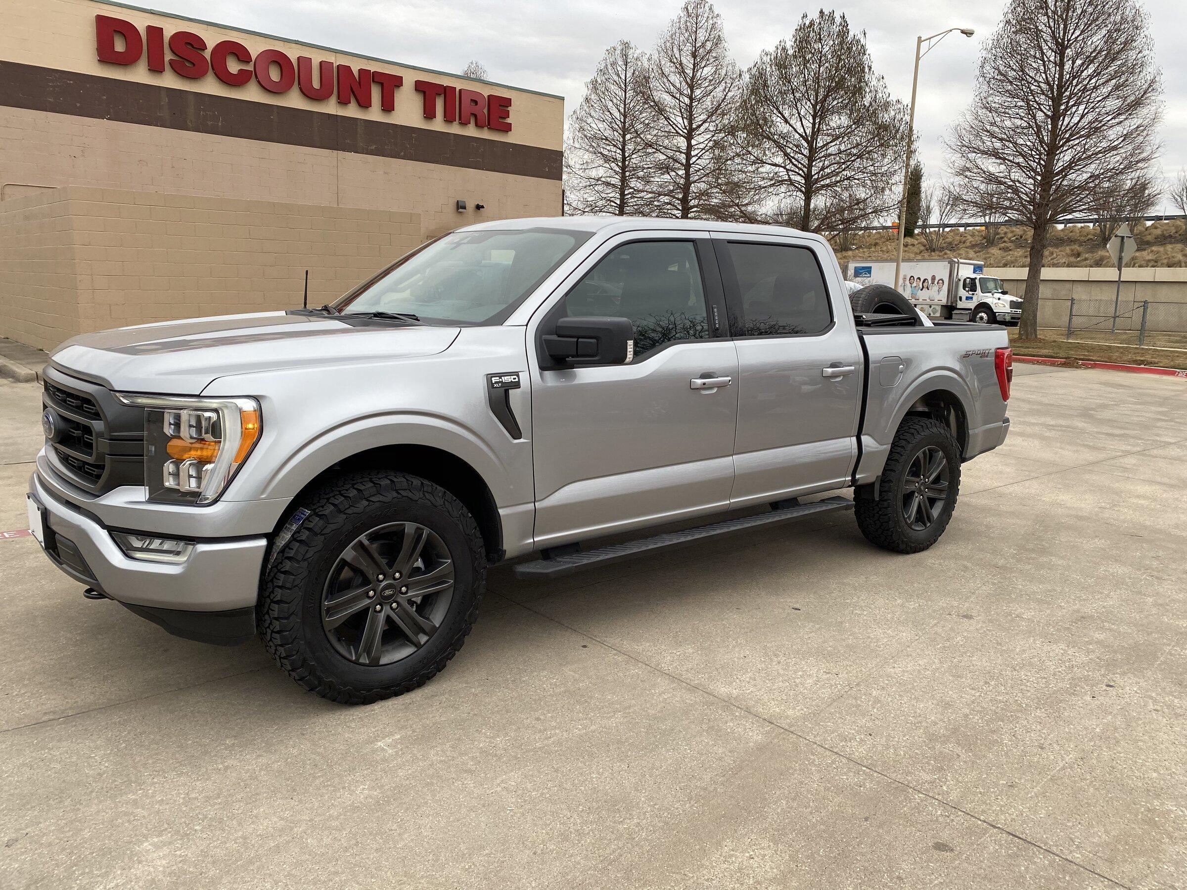 Ford F-150 Lightning 285/65r20 stock height! 9521FF36-F050-4E7B-8251-95470270E4FE