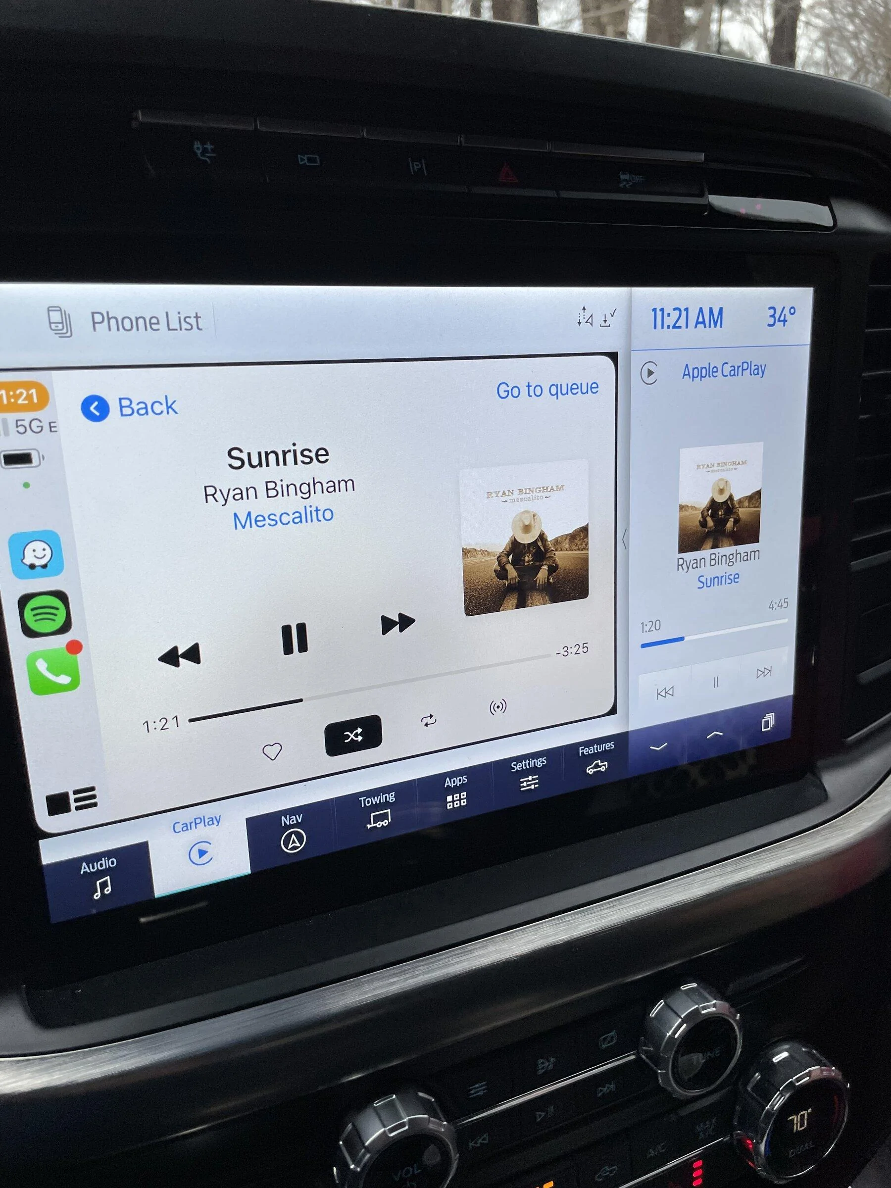 Ford F-150 Lightning Car play view changed/messed up with latest update 2.3.0 3899C4AD-DE4A-4656-AA66-07F1316F9A72