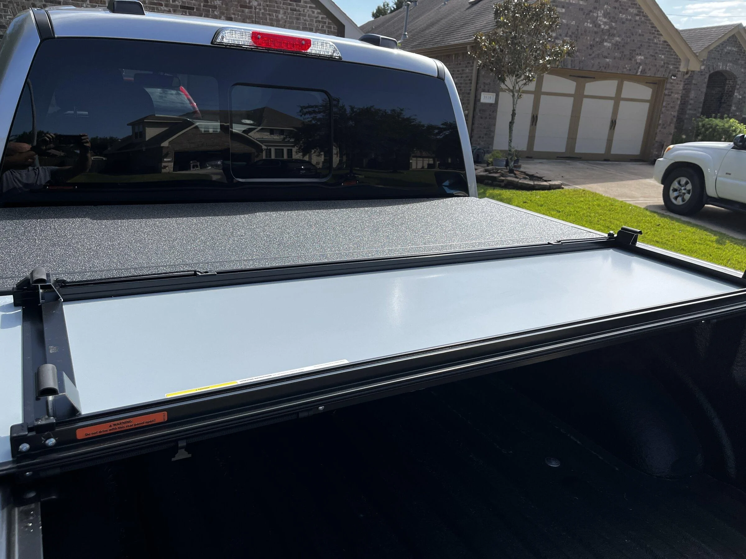 Ford F-150 Lightning SOLD 2021 F150 5.5' Lomax Folding Hard Tonneau Cover for Short Bed - Used 4 Weeks Perfect IMG_1635