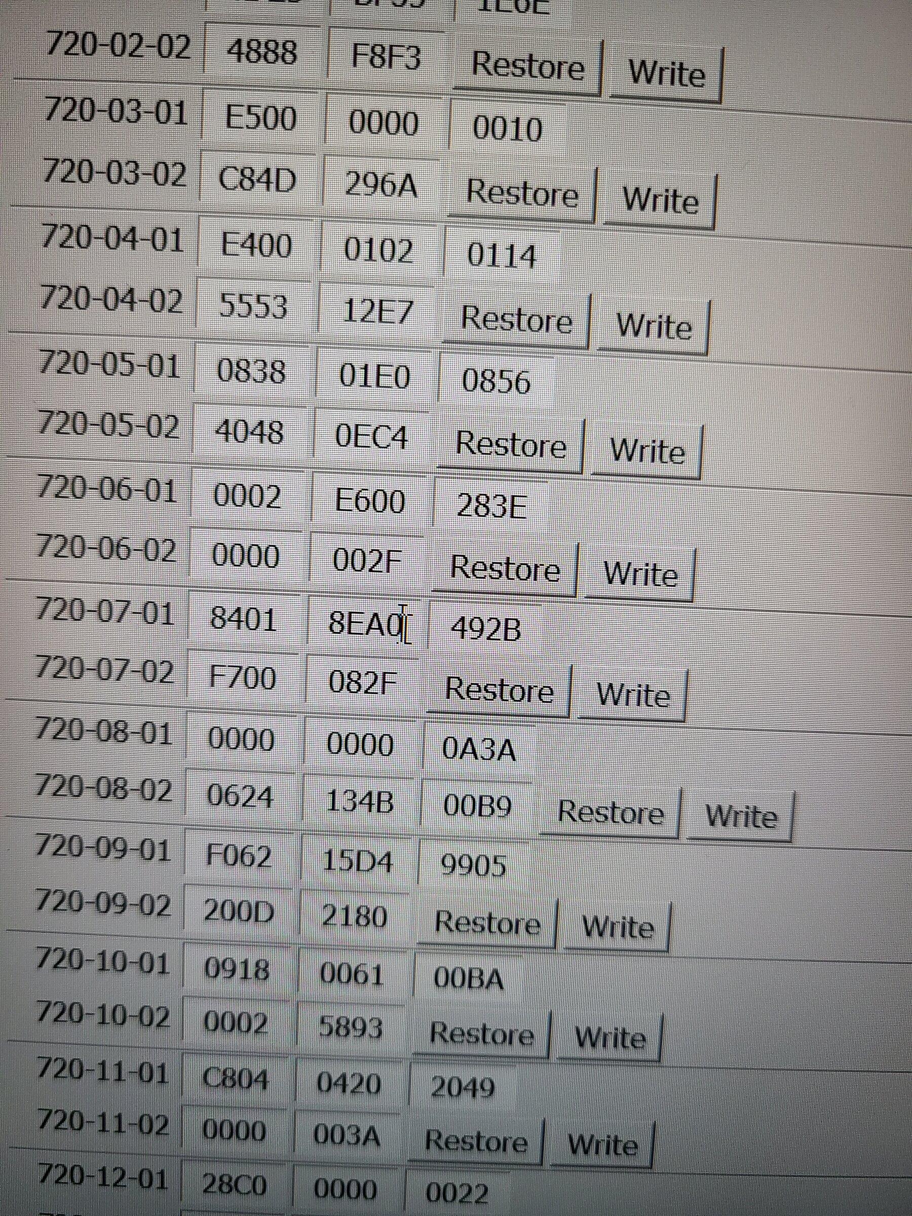 Ford F-150 Lightning Adding Temperature readout to Lariat 12" dash via Forscan 20220117_180115