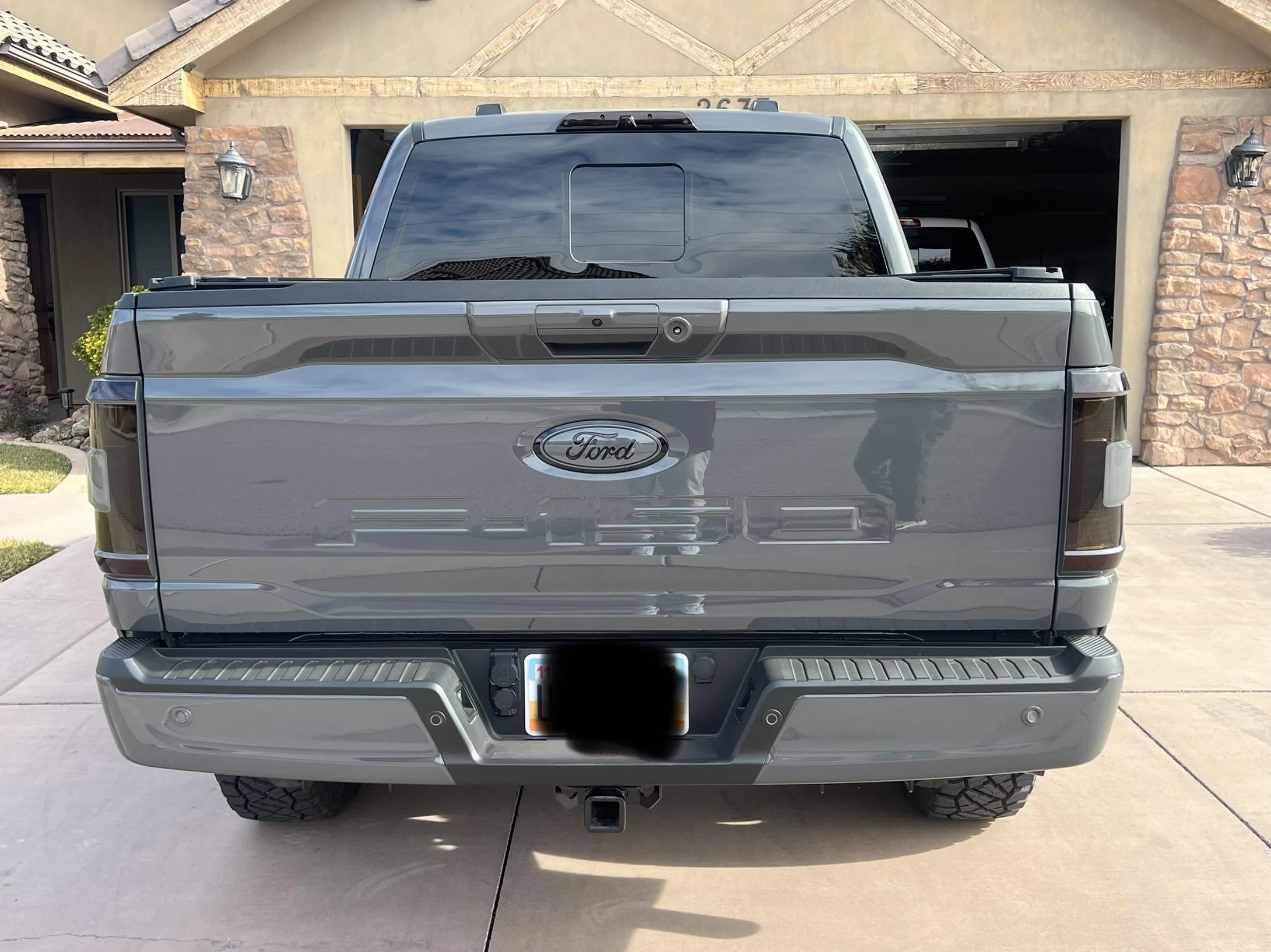 Ford F-150 Lightning Color Matched Headlights & Taillights + Blacked Out Grill & Vents on Lariat 13A3C7AC-D26D-42B2-A5F3-2A4BABBB341D
