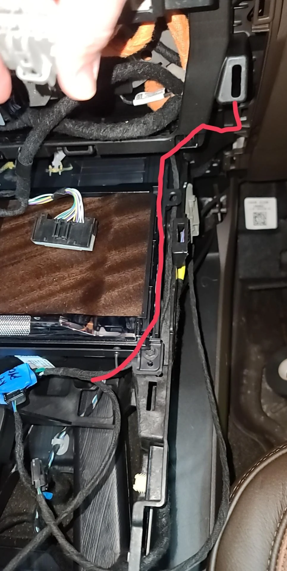 Ford F-150 Lightning Cup holder light installation/media bin light/glove box light Snapchat-885926612
