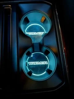 Ford F-150 Lightning Cup holder light installation/media bin light/glove box light image2