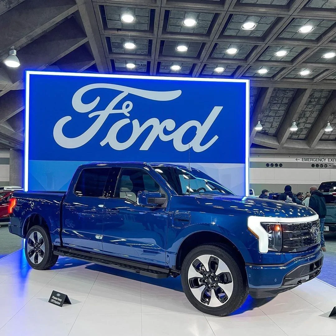 Ford F-150 Lightning ATLAS BLUE F-150 Lightning Photos & Club Atlas Blue F-150 Lightning Baltimore Auto Sho