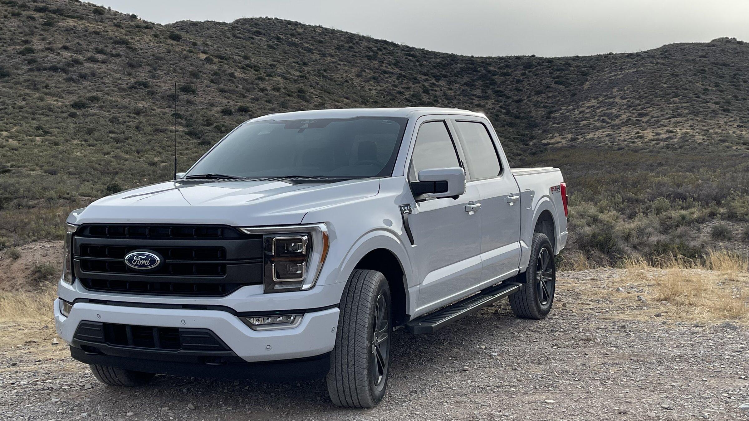 Ford F-150 Lightning FS 2021 F-150 3.5 Lariat Space White Loaded 65K IMG_4135