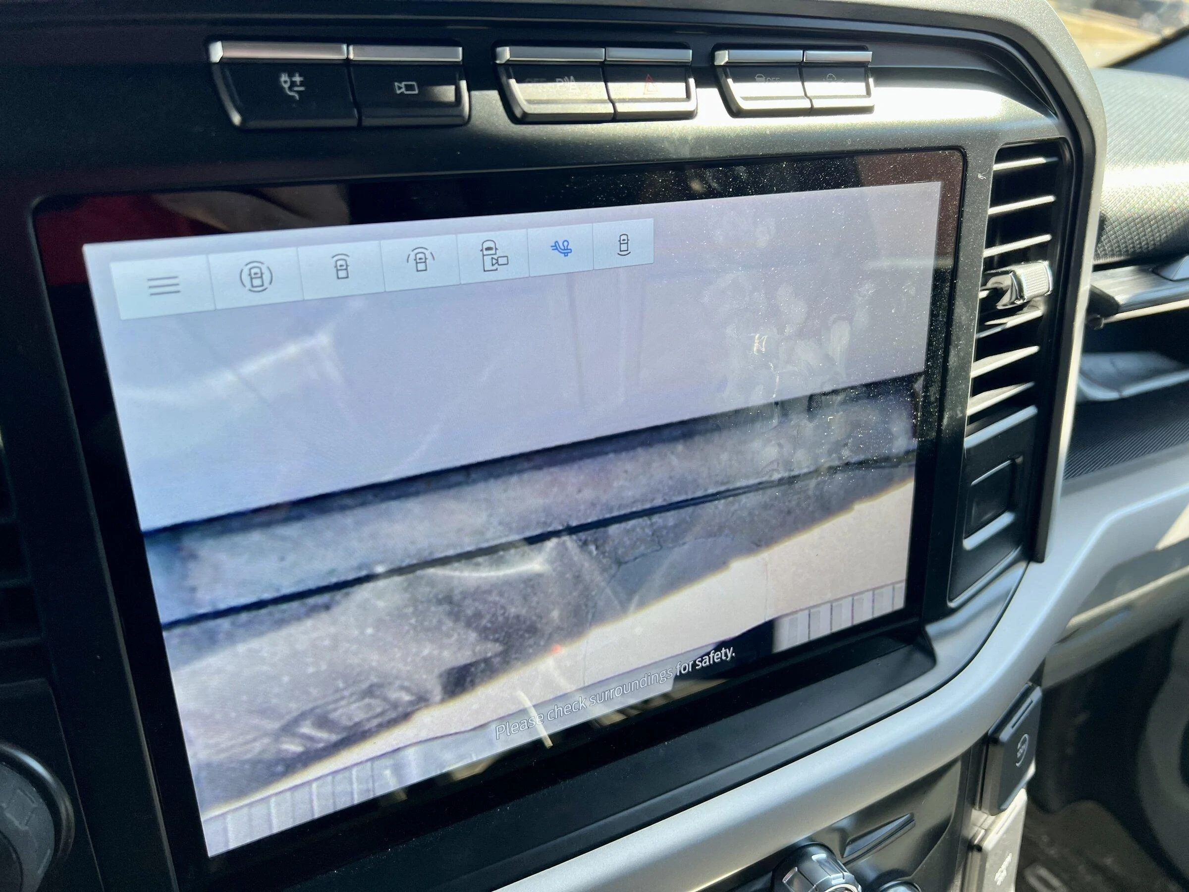 Ford F-150 Lightning 360 Camera Speed Limit Override After Forscan
